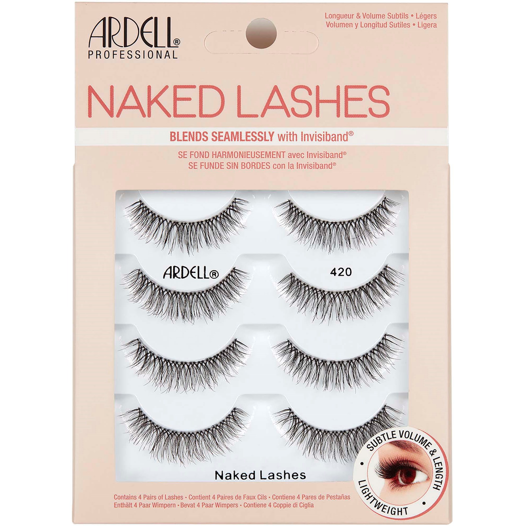 Ardell Naked Lashes 420 Multipack