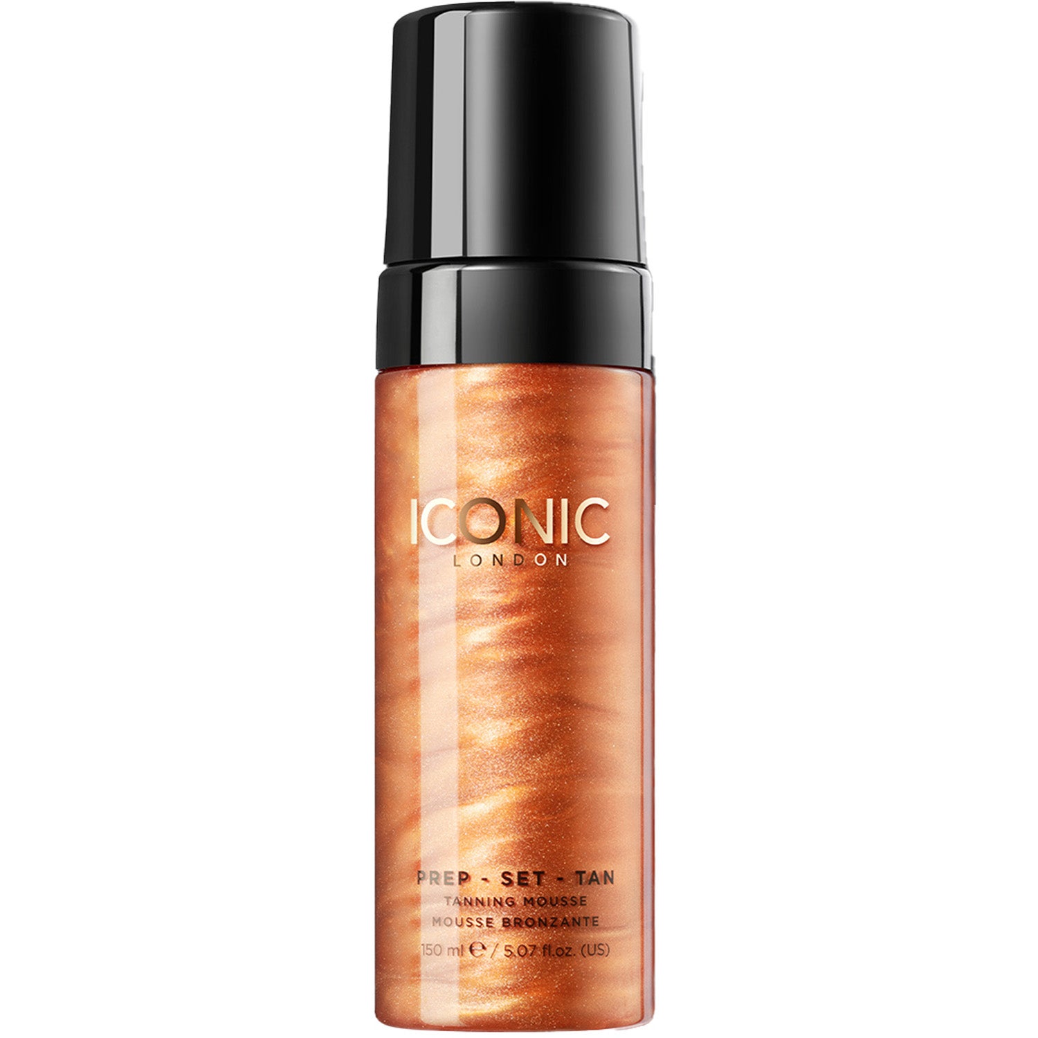 ICONIC London Tanning Mousse, Prep Set Glow - 150 ml