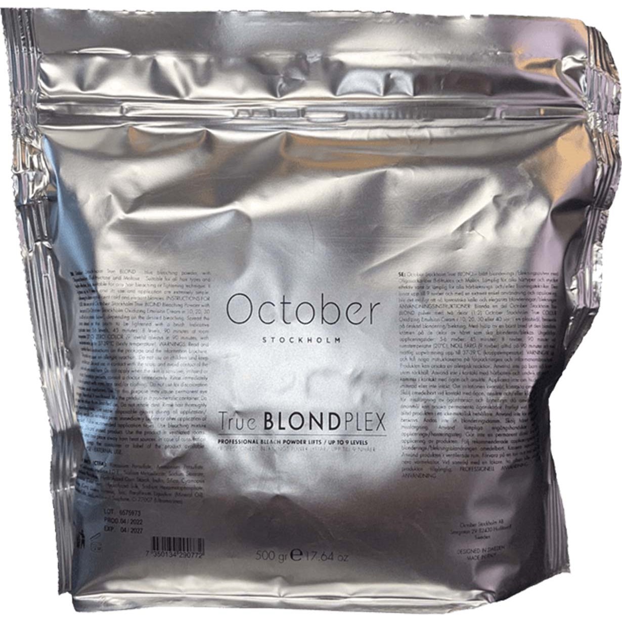 October Stockholm True Colour True Blond Plex 500 g