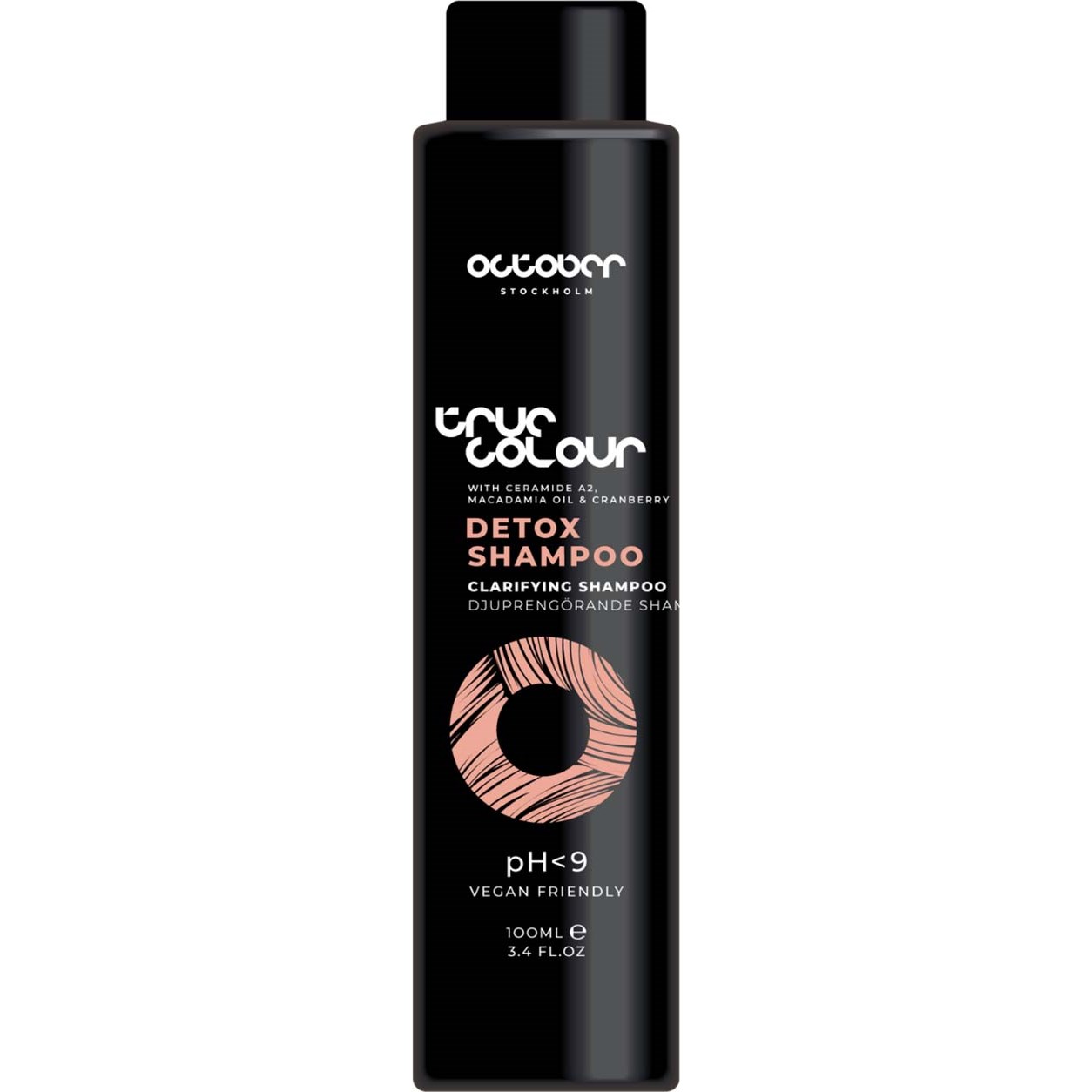 October Stockholm True Colour Detox Shampoo 100 ml