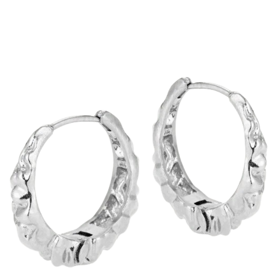 Sistie2ND Loops Creoles Steel 16 mm