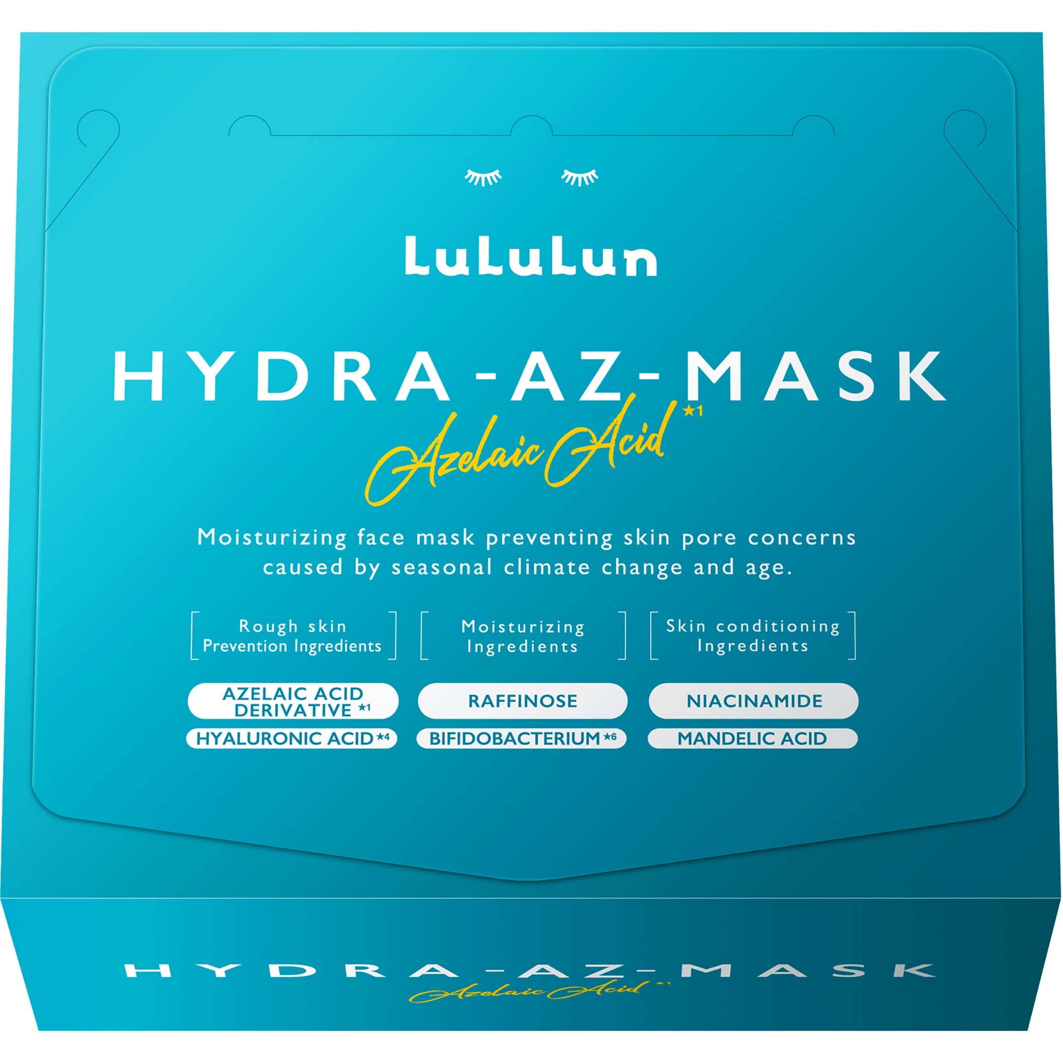 LuLuLun Hydra AZ-Mask Sheet Mask 28 st