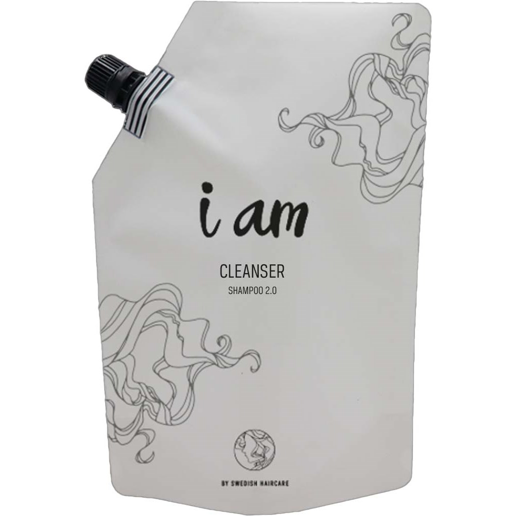 I am by Swedish Haircare i am Cleanser Shampoo 2.0 Refill