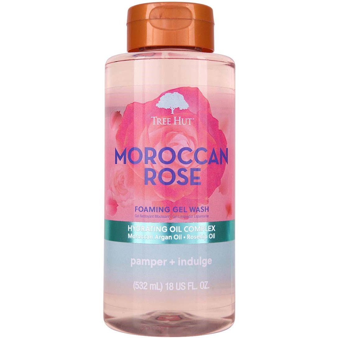 Tree Hut Foaming Gel Wash Moroccan Rose 532 ml