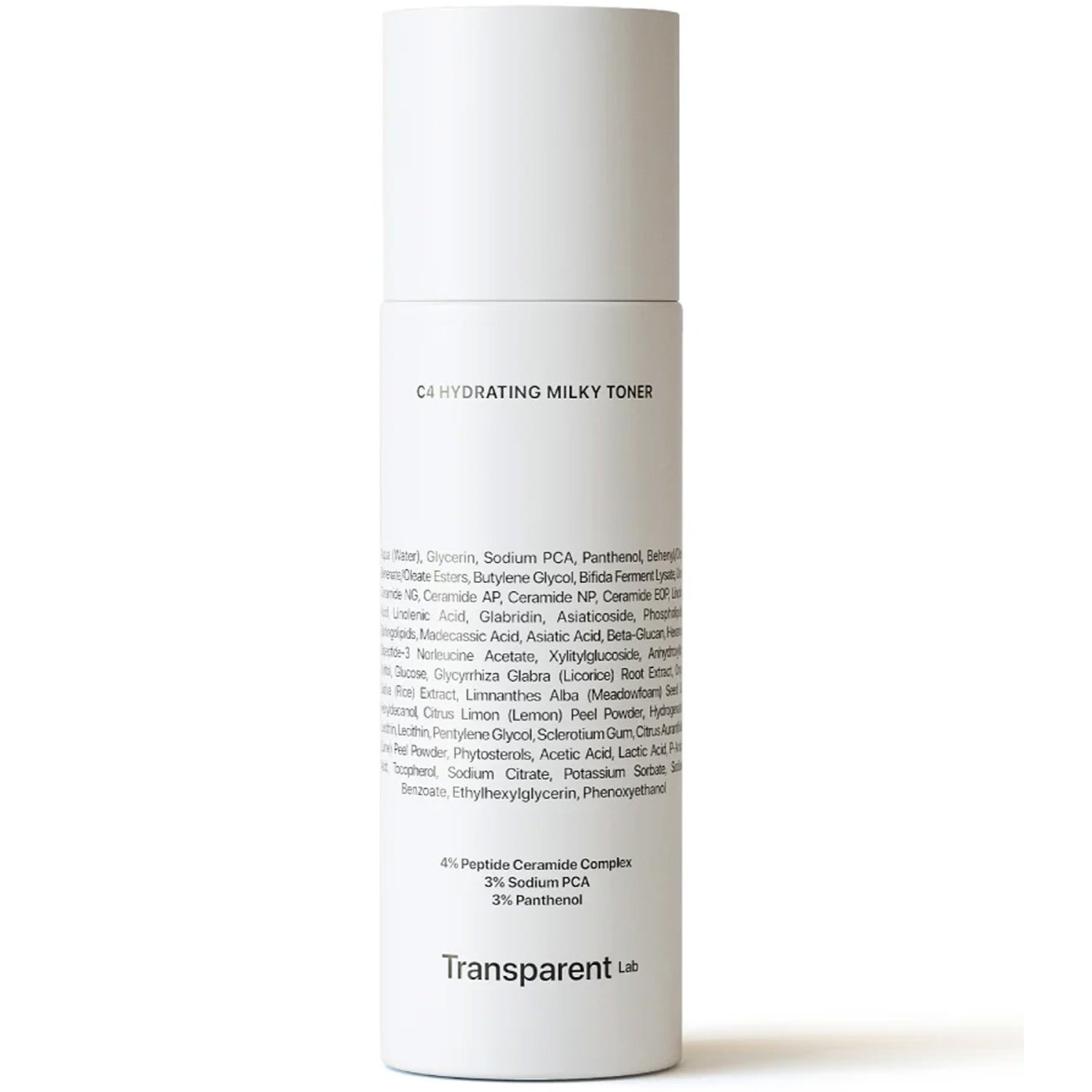 Niche Beauty Lab Transparent Lab C4 Hydrating Milky Toner - 135 ml