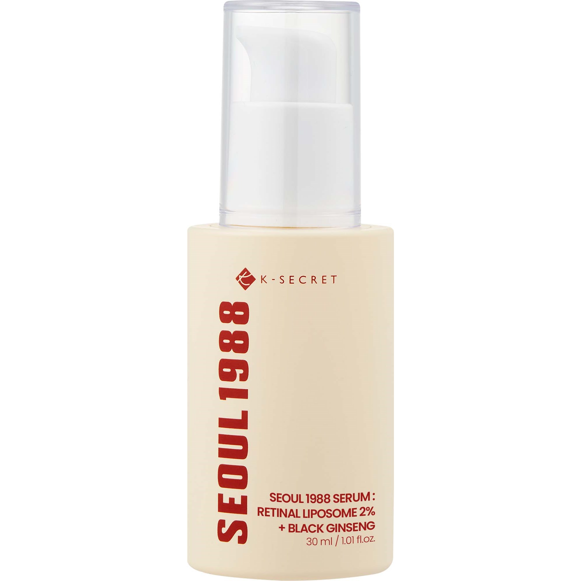 K-Secret SEOUL 1988 Serum: Retinal Liposome 2% + Black Ginseng 30