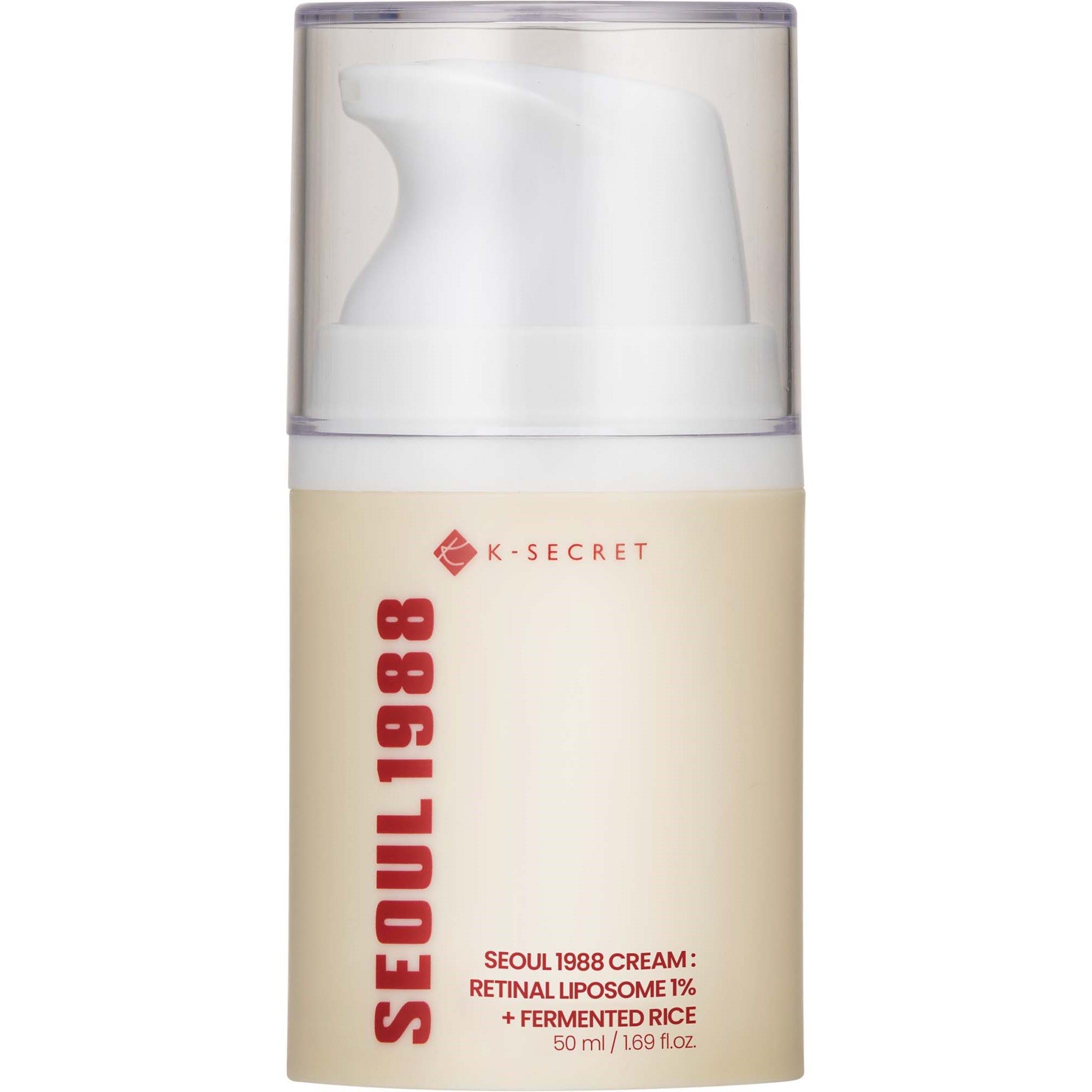 K-Secret SEOUL 1988 Cream: Retinal Liposome 1% + Fermented Rice 5