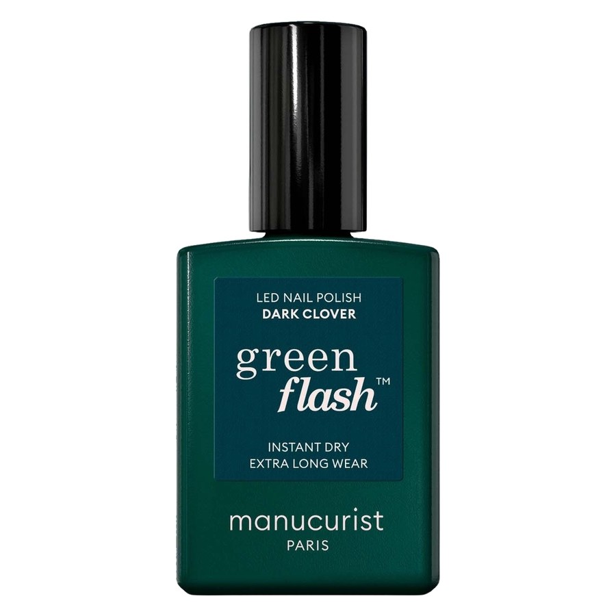 Manucurist Green Flash Led Nail Polish Dark Clover 15ml