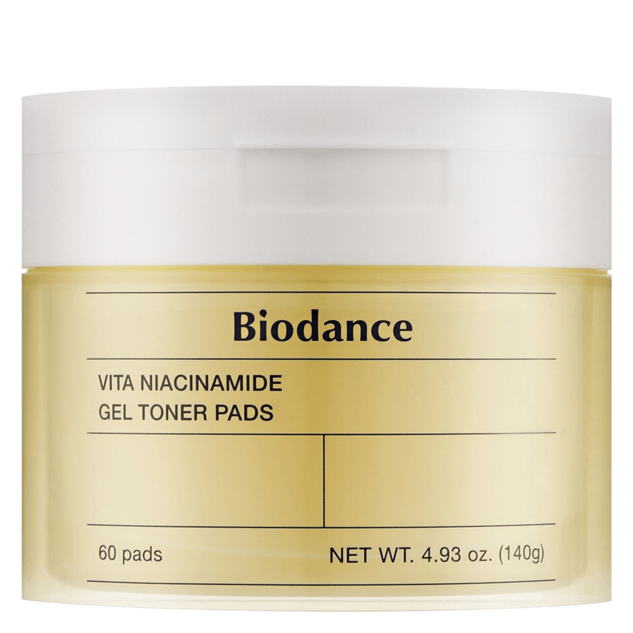 BIODANCE Vita Niacinamide Gel Toner Pads 60pcs