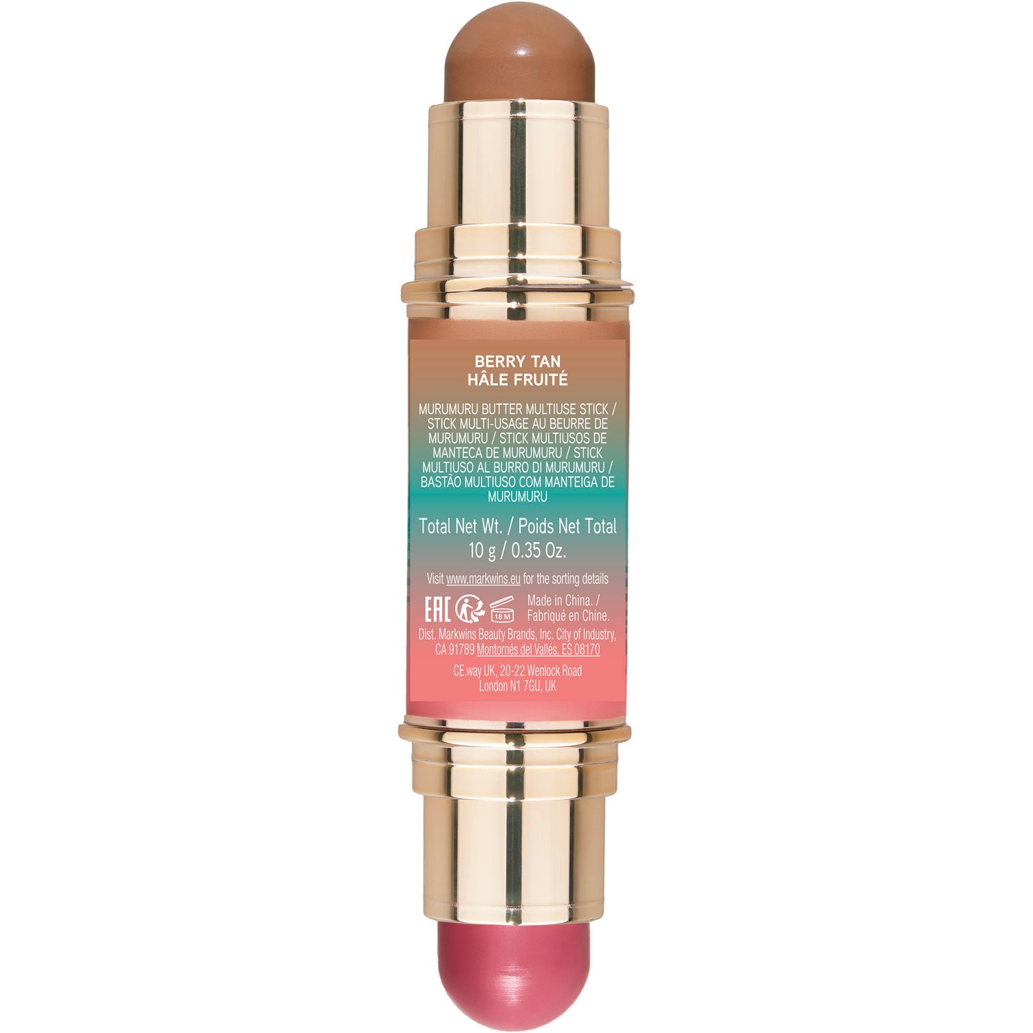 Physicians Formula Murumuru Butter Glow & Go Multiuse Sticks Berry Tan - 10 g