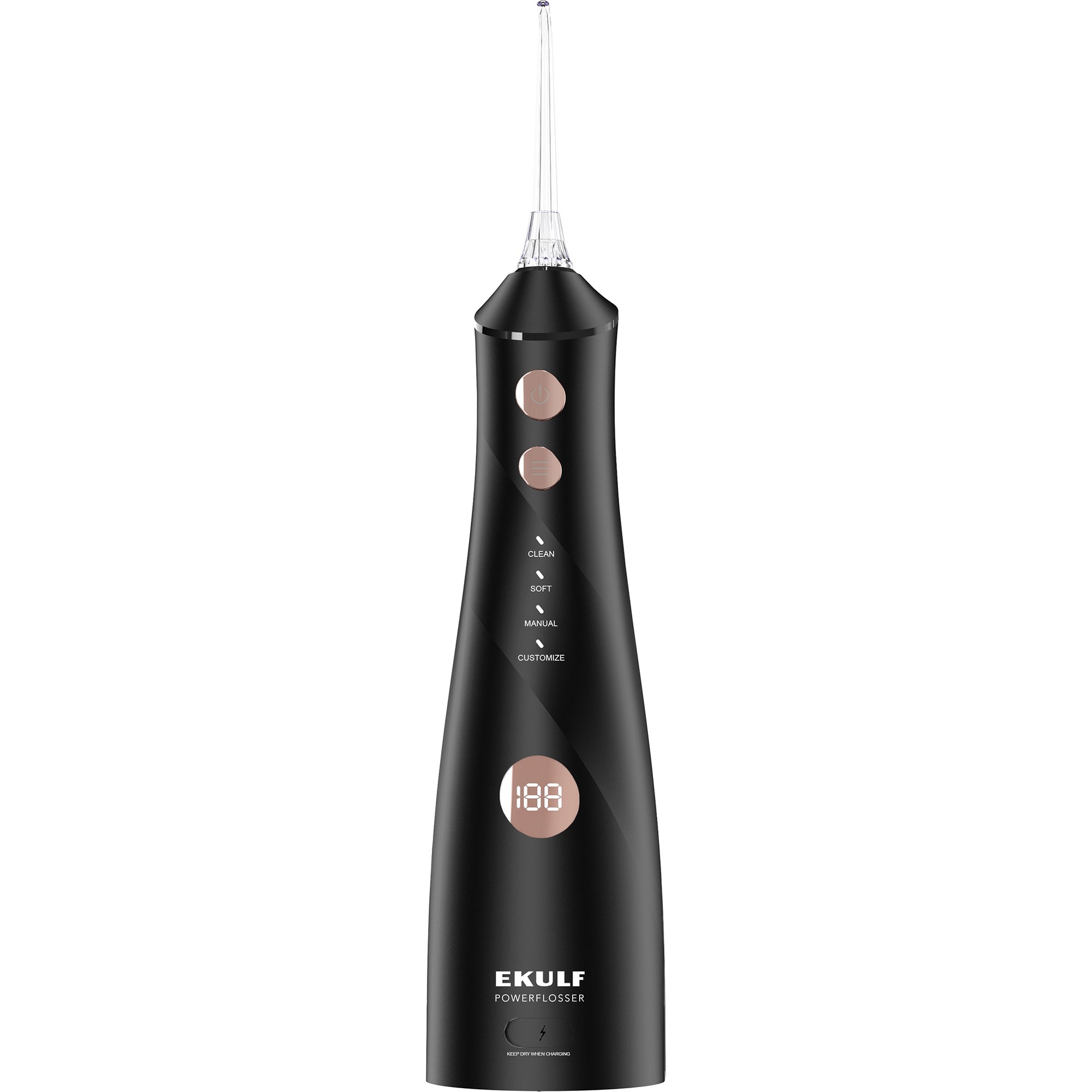 EKULF PowerFlosser Premium Black