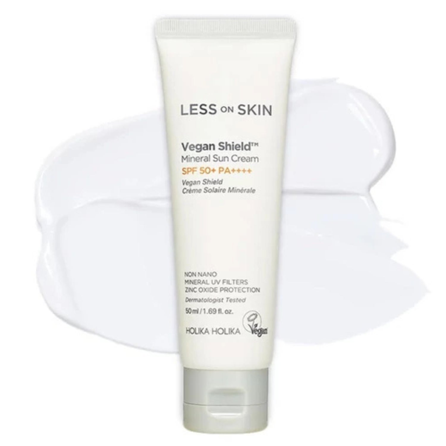 Holika Holika Less On Skin Vegan Shield Mineral Sun Cream SPF50+ 50 ml
