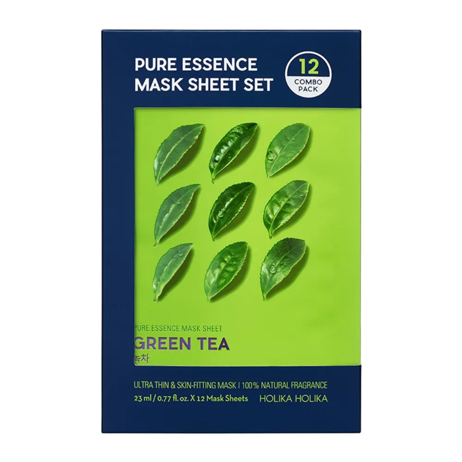 Holika Holika Pure Essence Mask Sheet Set 12 Combo Pack - 276 ml