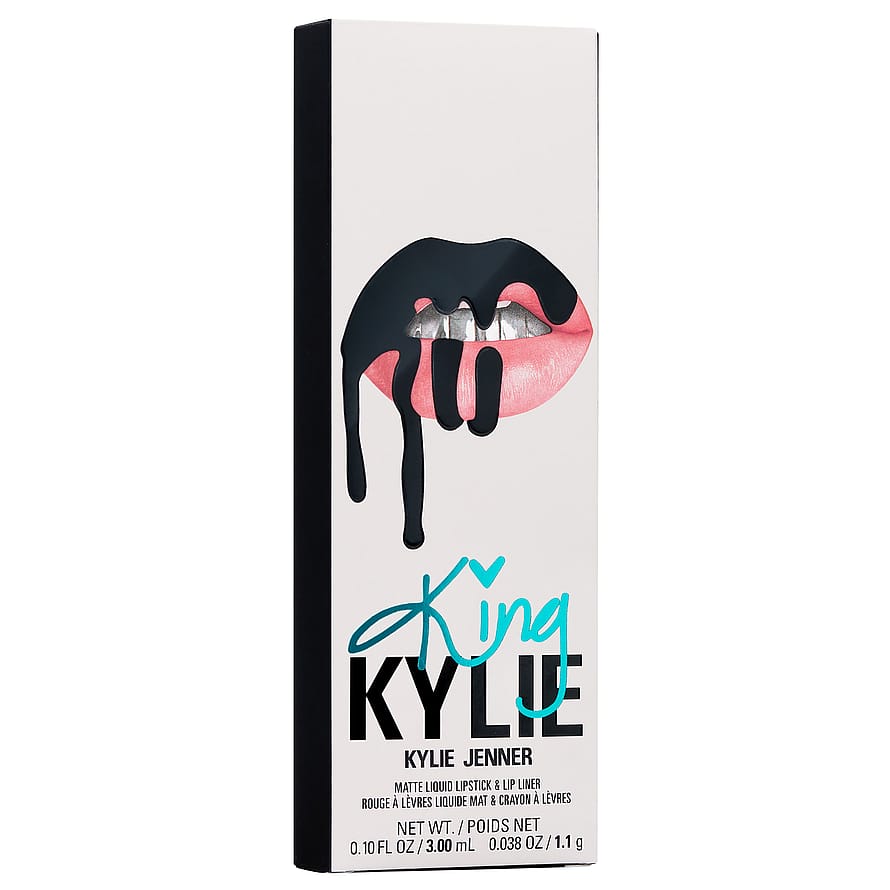 Kylie Matte Liquid Lipstick + Lip Liner Dead Of Knight