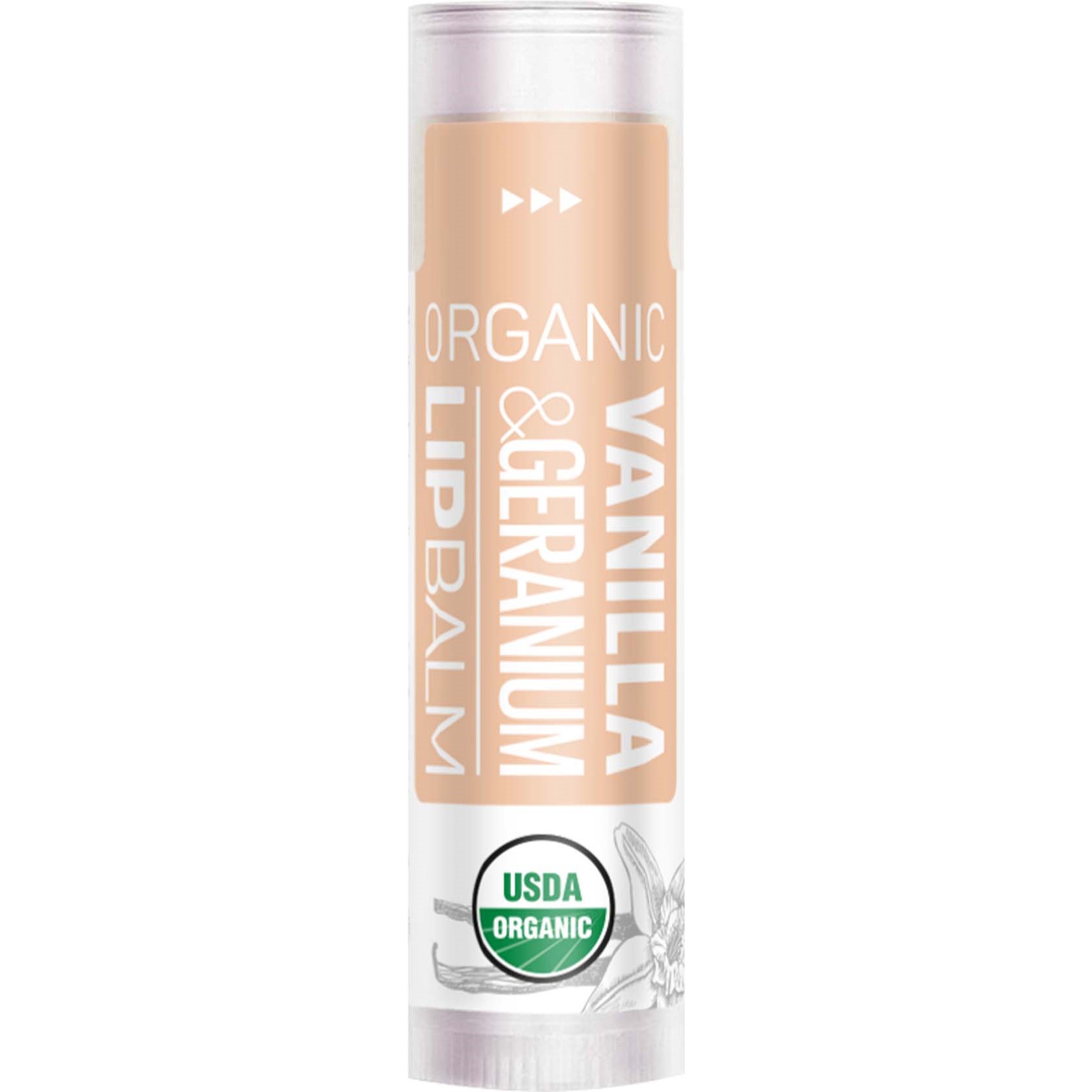 Alteya Organics Organic Vanilla & Geranium Lip Balm 5 g
