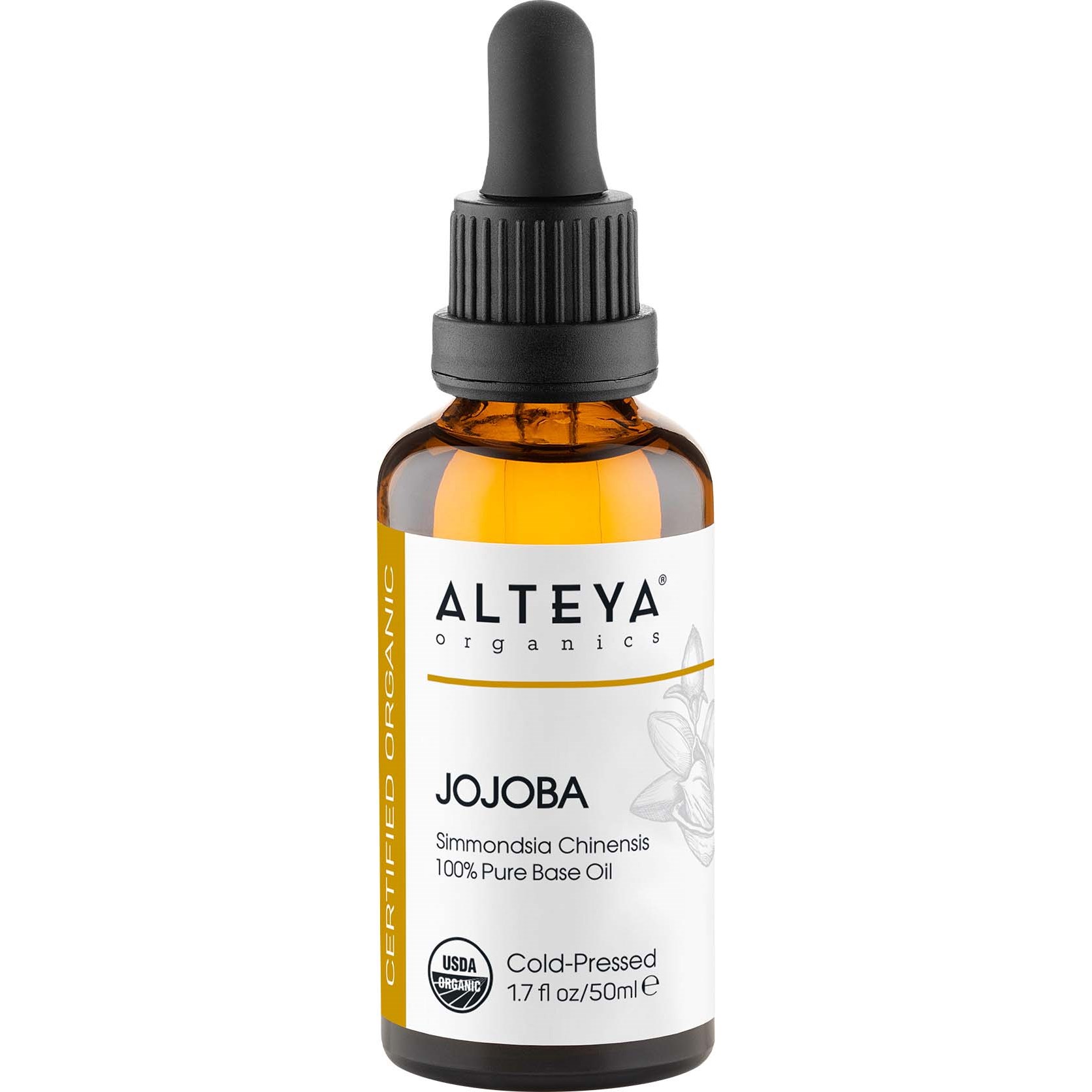 Alteya Organics Cold-Pressed Jojoba Oil 50 ml