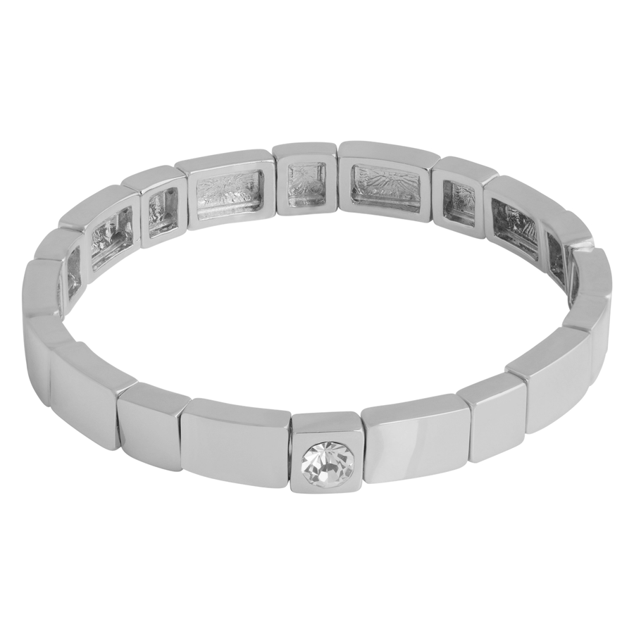 Snö Of Sweden Brick Elastic One Crystal Brace Silver Clear Onesiz