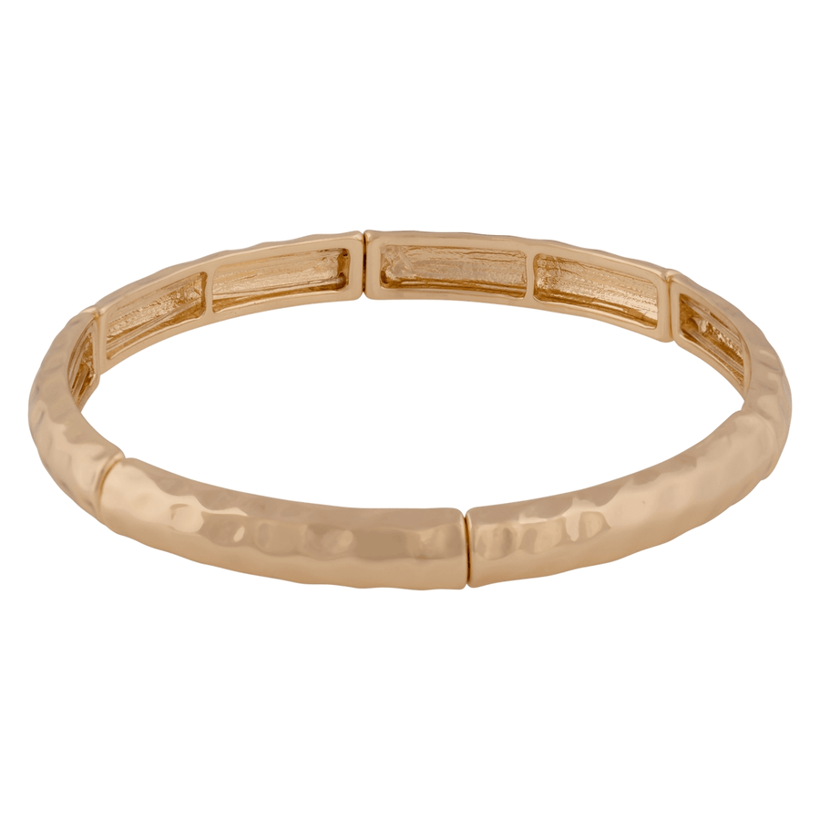 Snö Of Sweden Brick Oval Small Elastic Brace Plain Gold Onesize