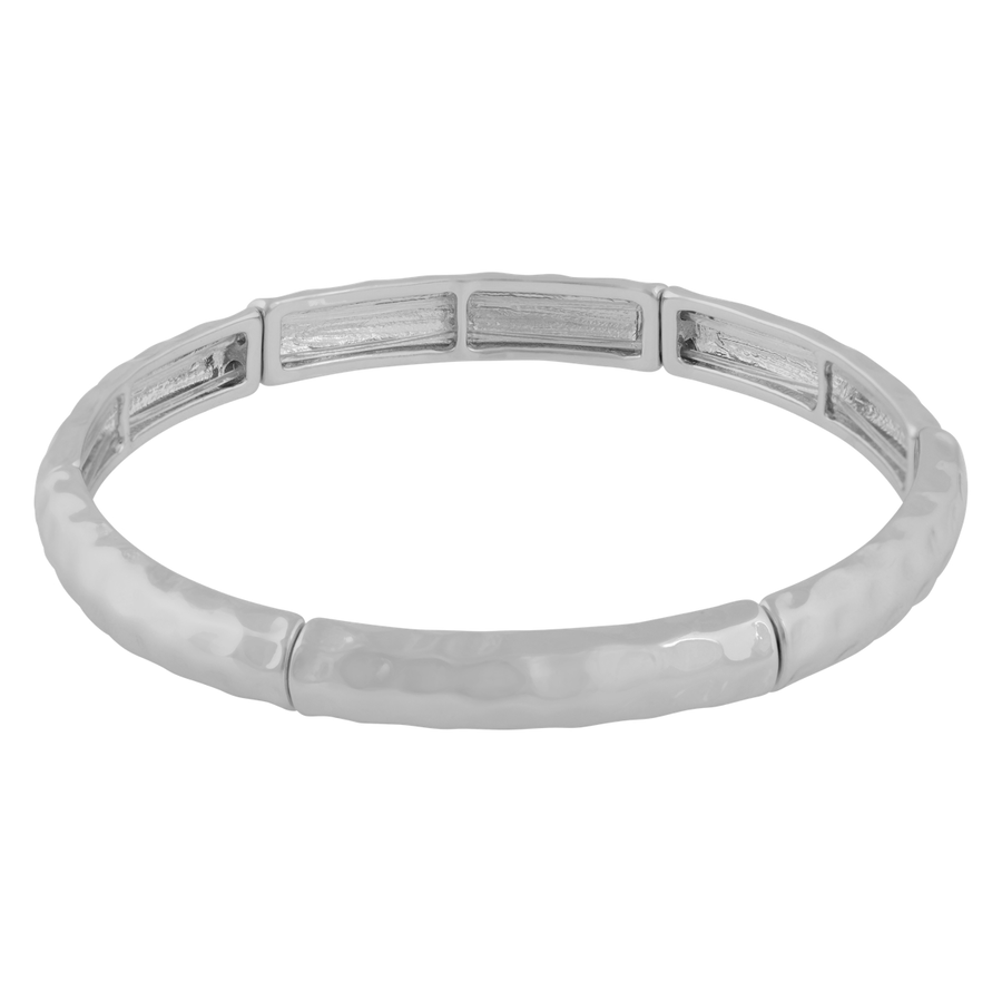 Snö Of Sweden Brick Oval Small Elastic Brace Plain Silver Onesize