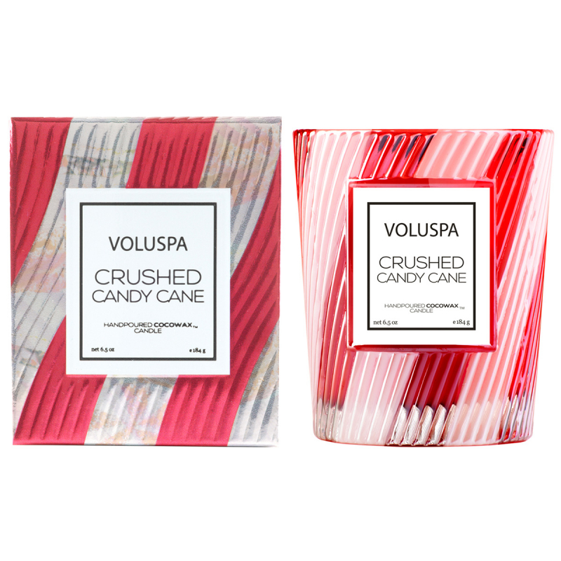 Voluspa Small Jar Candle Crushed Candy Cane (156 g)