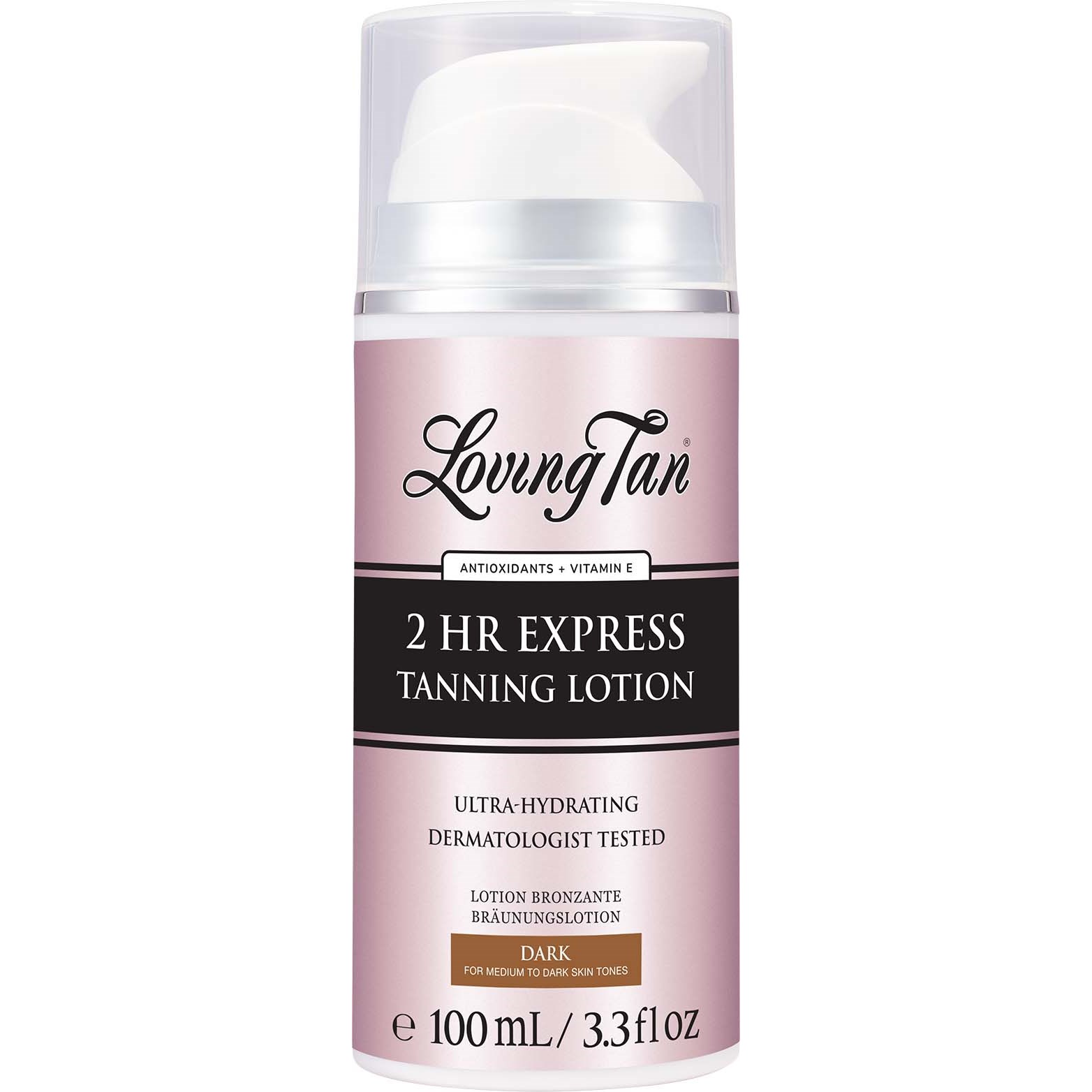Loving Tan 2 HR Express Tanning Lotion Dark