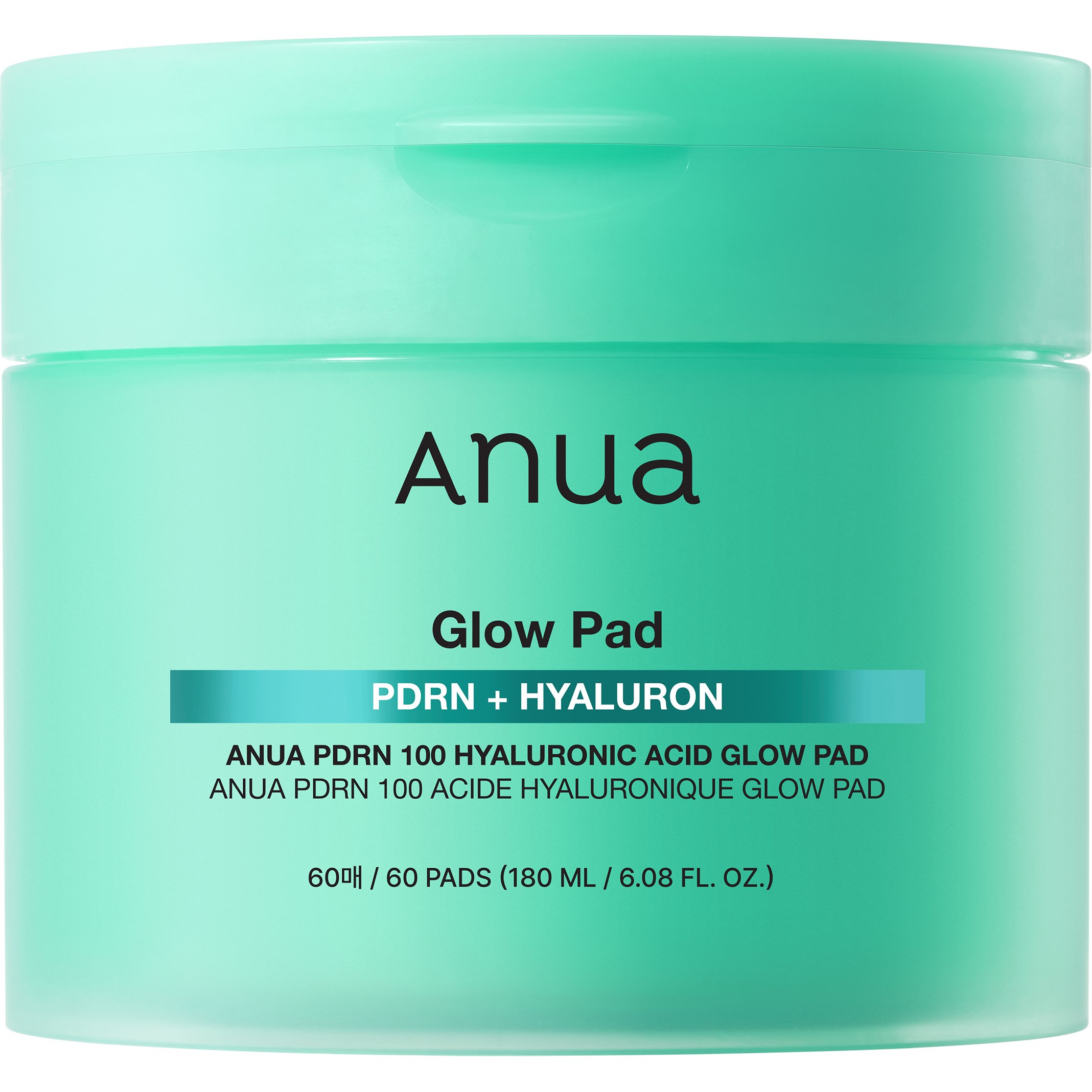 ANUA PDRN 100 Hyaluronic Acid Glow Pad 180 ml