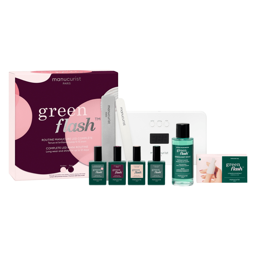 Manucurist Green Flash Kit 36W Pale Rose & Prune
