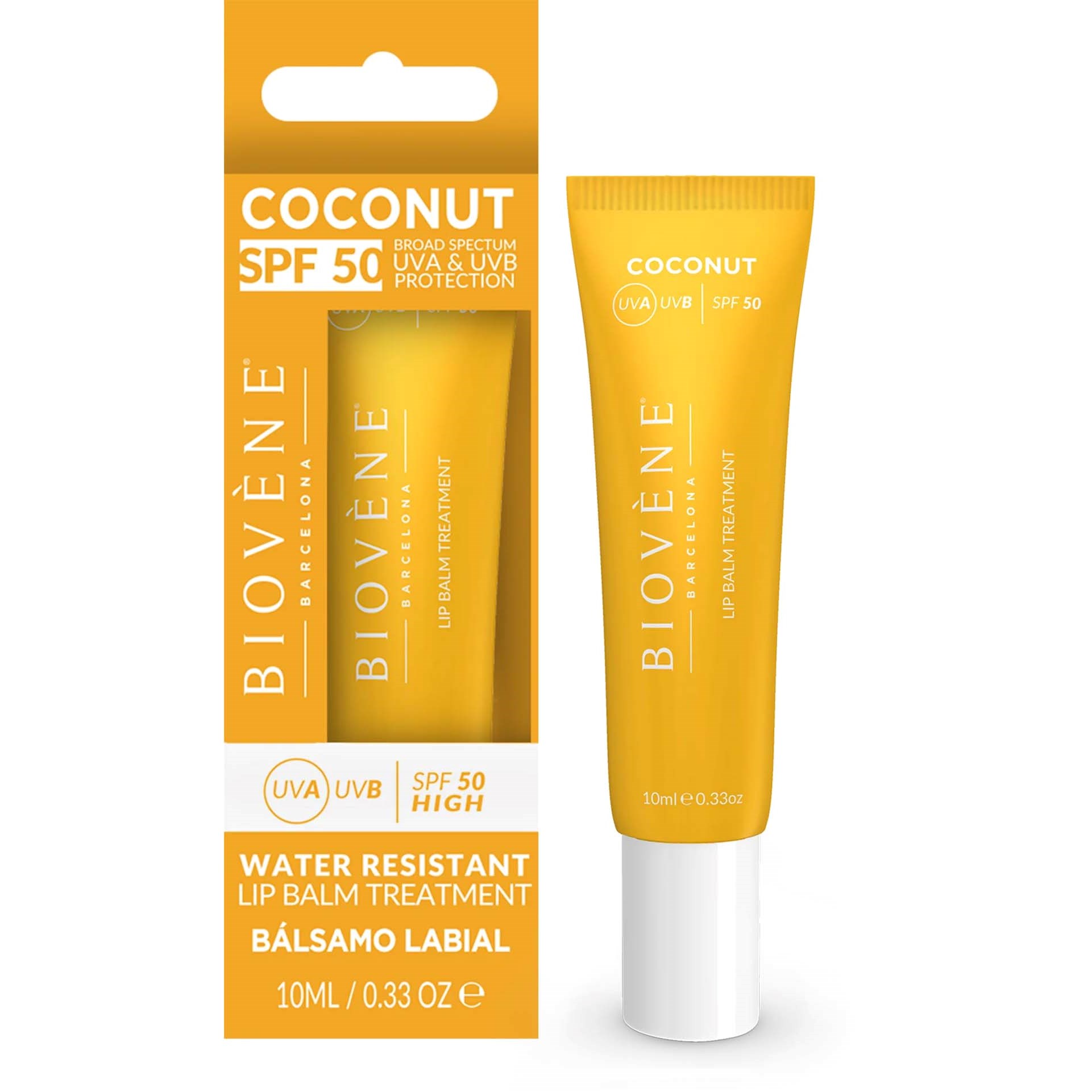 Biovène Lip Care Coconut Spf 50 Lip Balm  10 ml