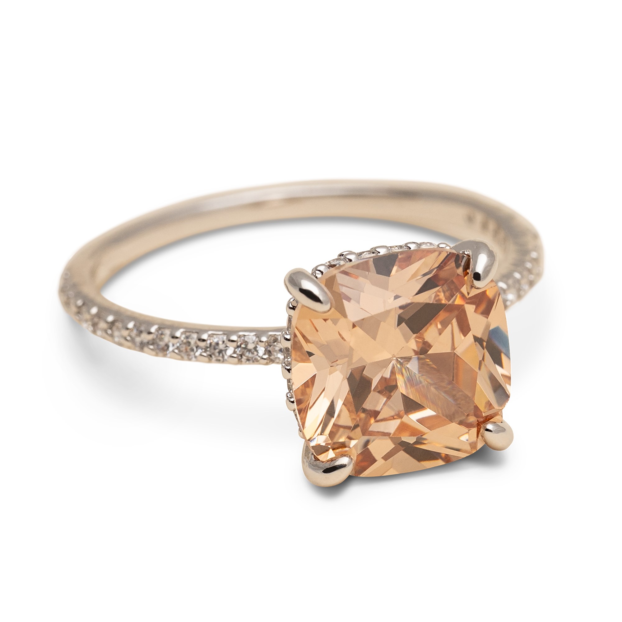 Lily and Rose Desiree ring - Champagne Silver 18 mm