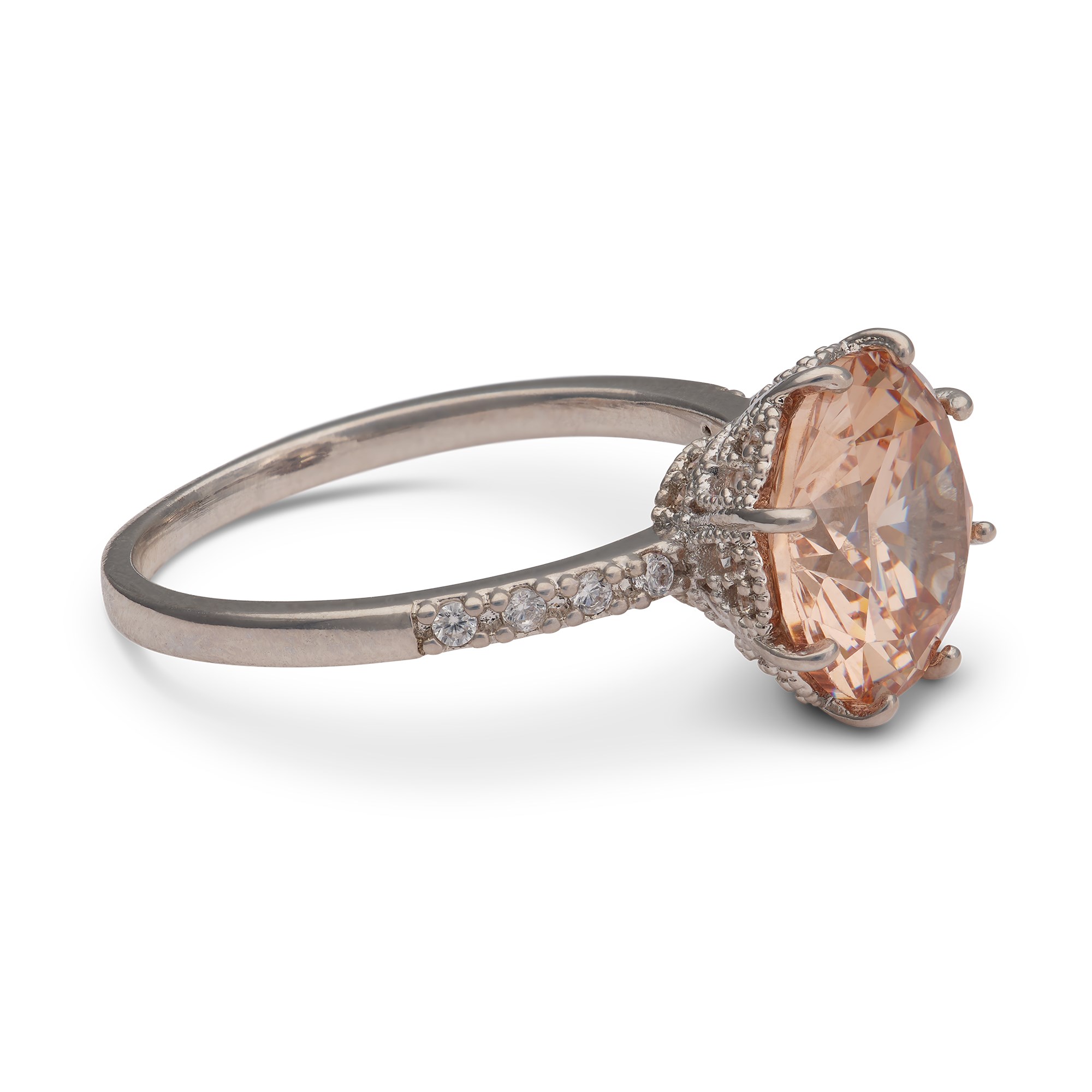 Lily and Rose Elenora ring - Champagne Silver 18 mm