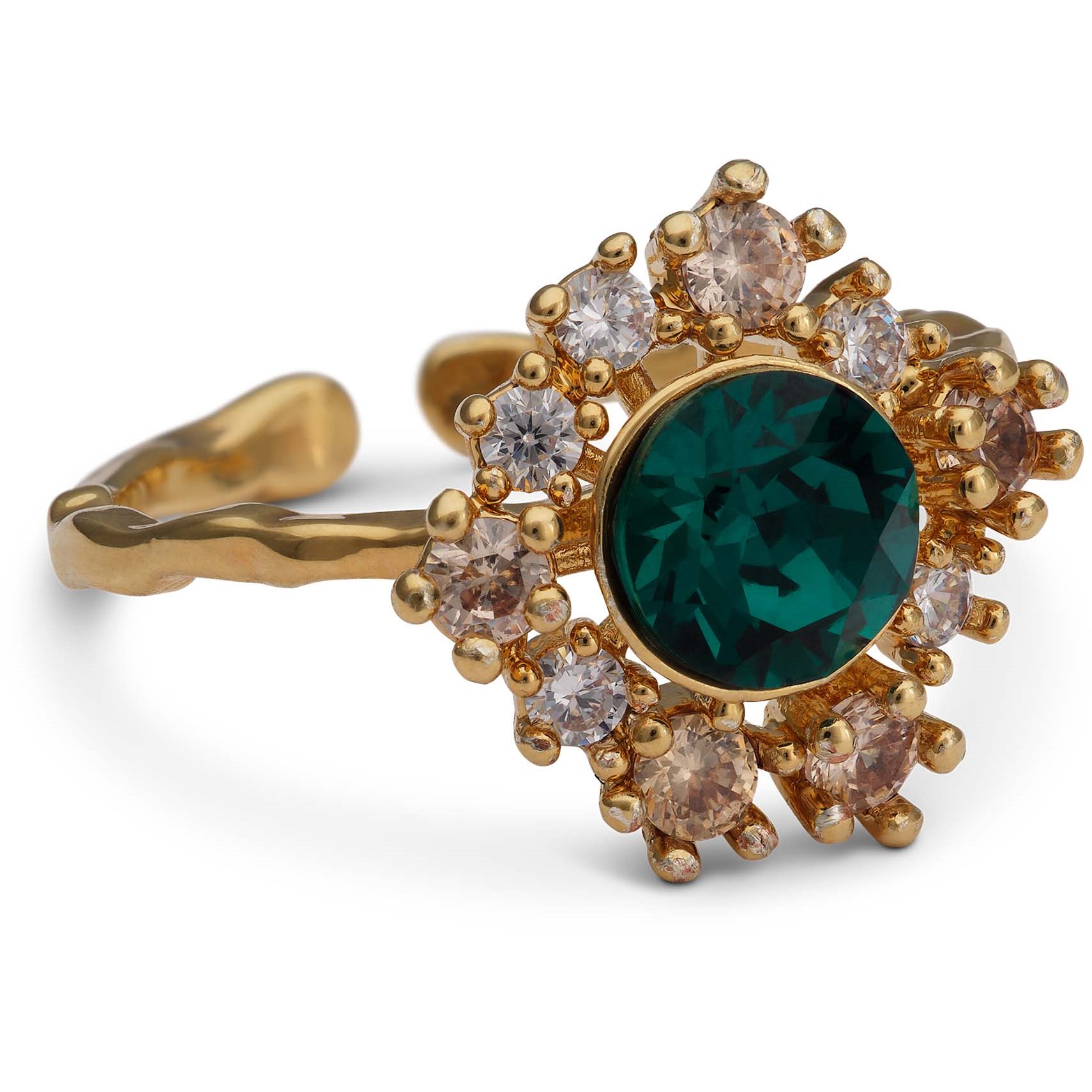 Lily and Rose New Emily ring - Emerald