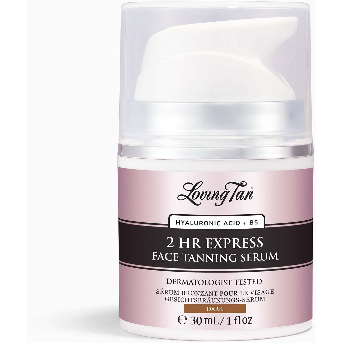 Loving Tan 2 HR Express Face Tanning Serum Dark