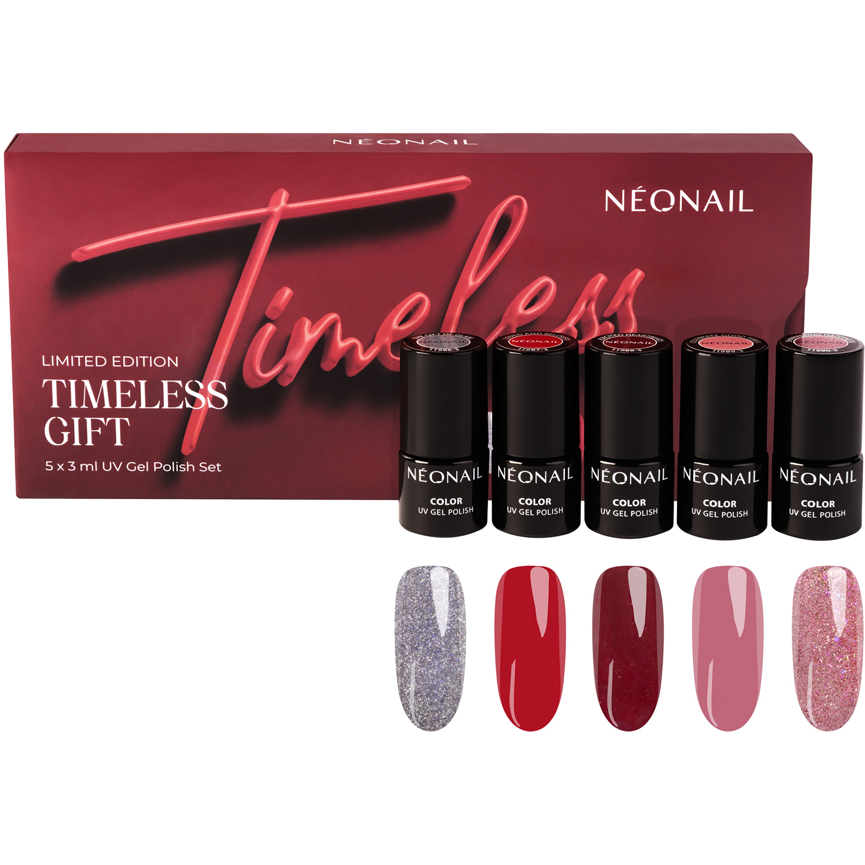 NEONAIL Timeless Gift Set 5 UV Gel Polishes Set