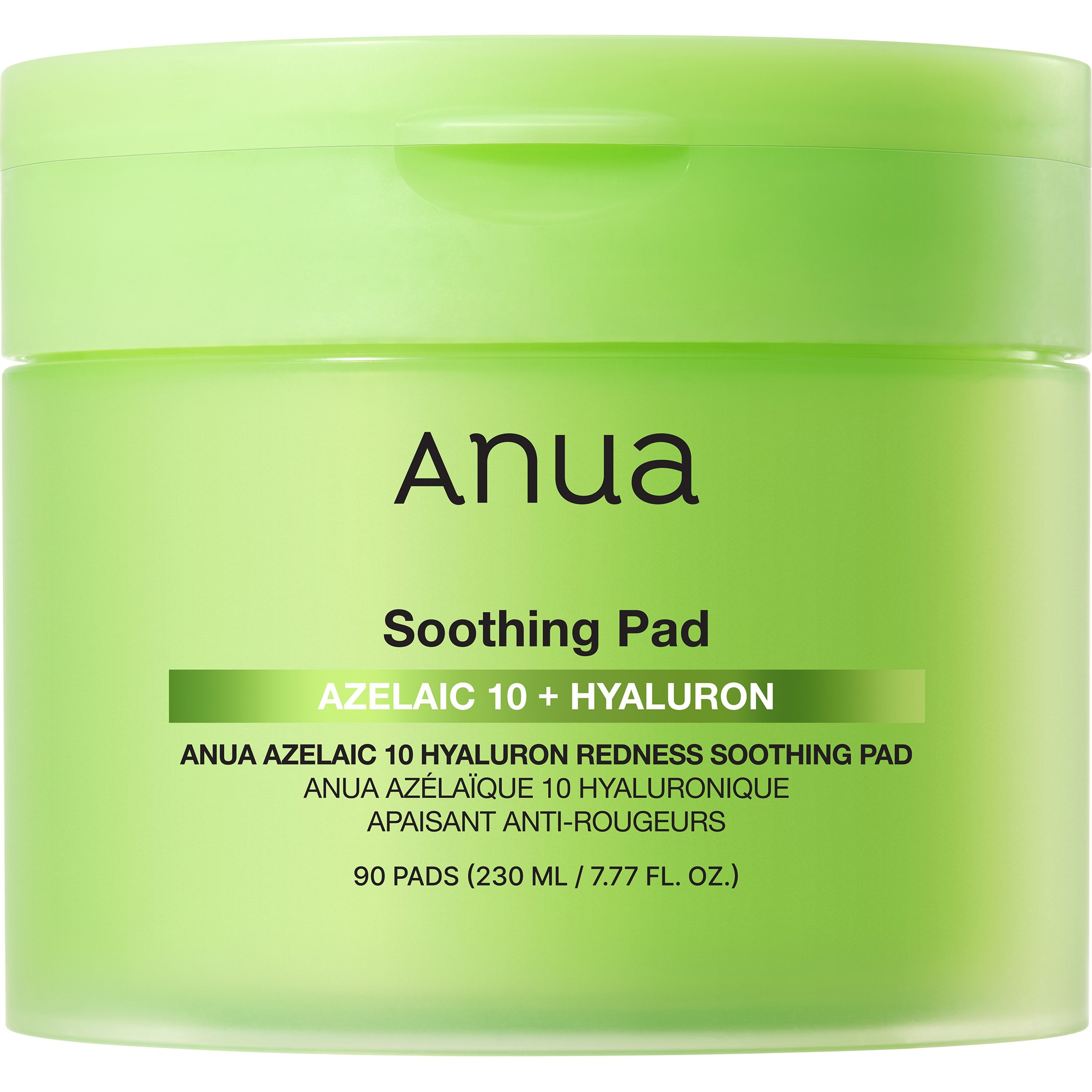 ANUA Azelaic 10 Hyaluron Redness Soothing Pad 230 ml