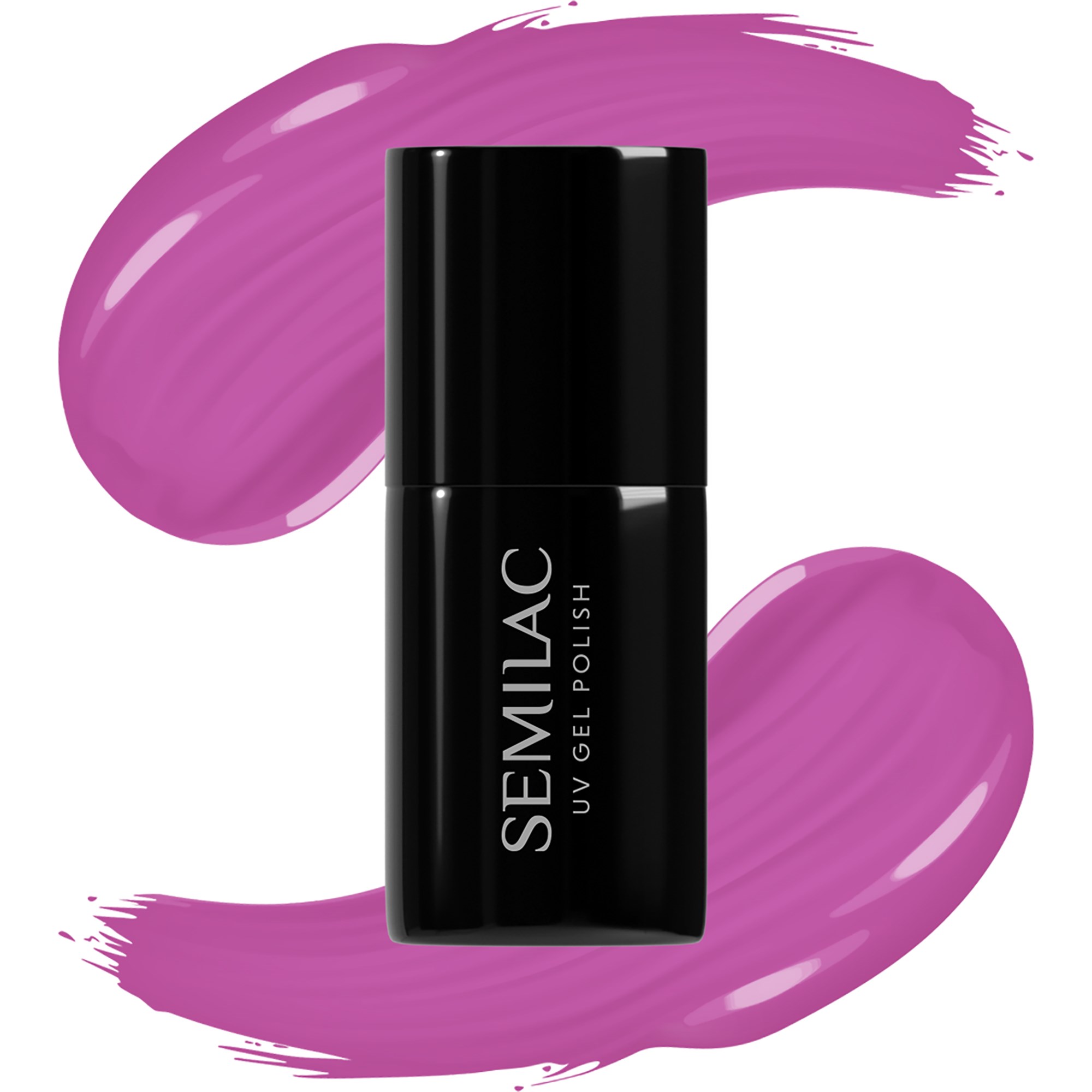 SEMILAC UV Gel Polish 601 Neon Pink Punch