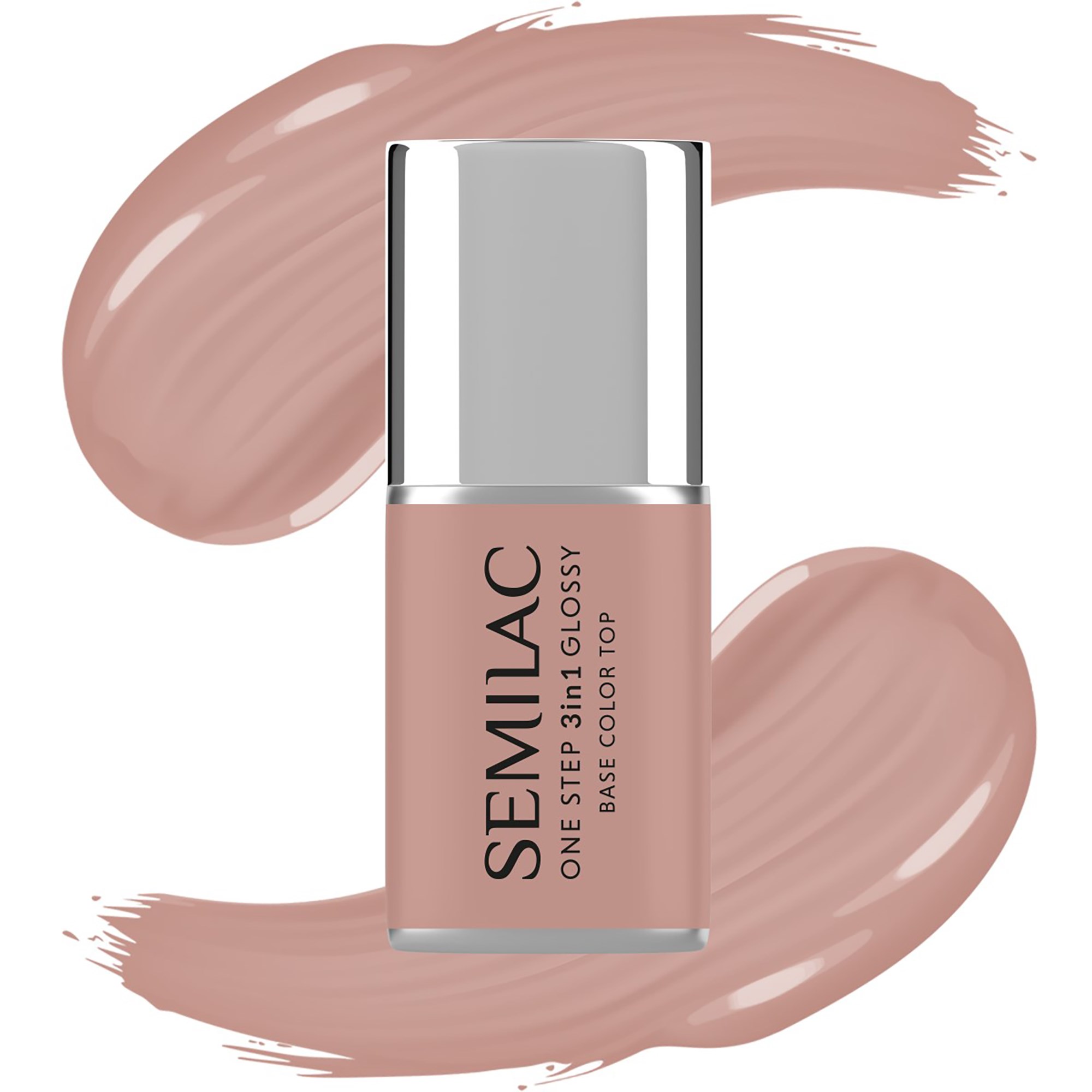 SEMILAC UV Gel Polish One Step 3in1 Glossy S210 French Beige