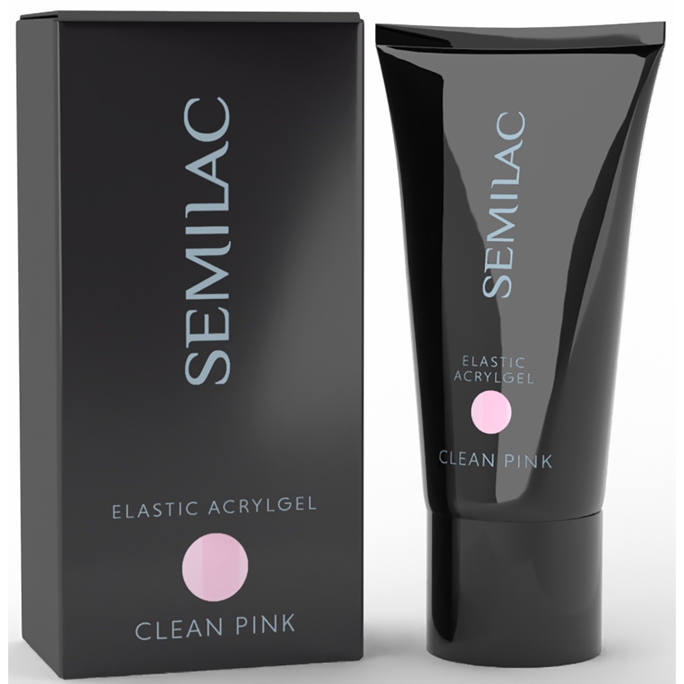 SEMILAC Elastic Acrylgel Clean Pink
