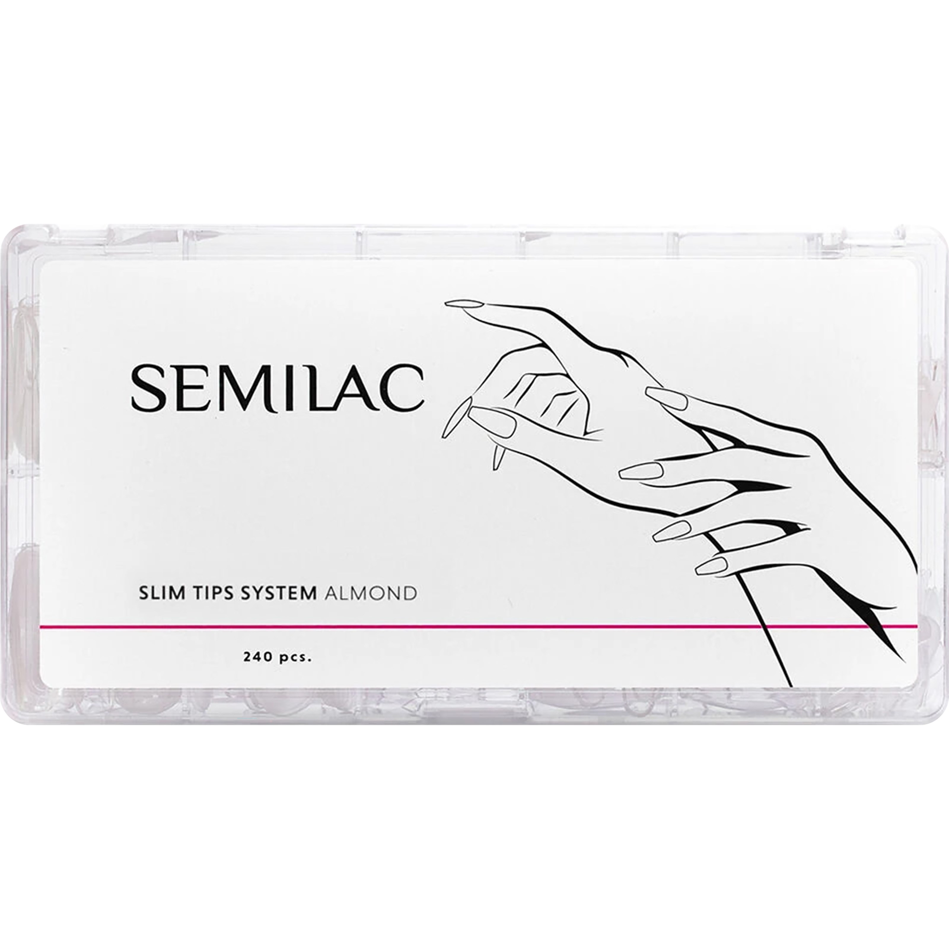 SEMILAC Slim Tips System Almond