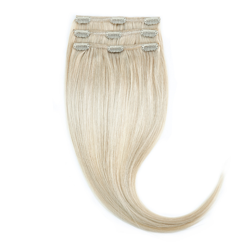 Rapunzel of Sweden Clip-on set 3 pieces (50 cm) 10.10 Platinum Blonde