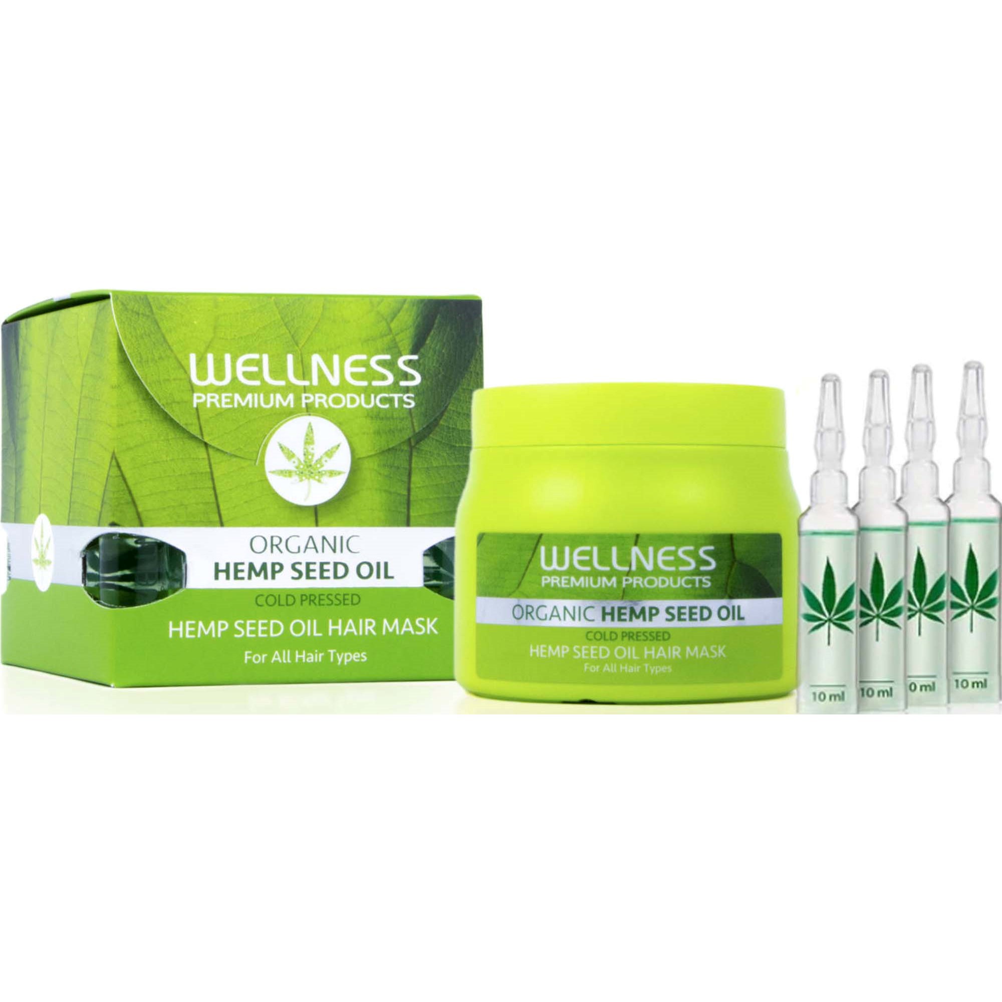Wellness Premium Products Intensive Mask 500 ml + 4 Ampoules 10 m