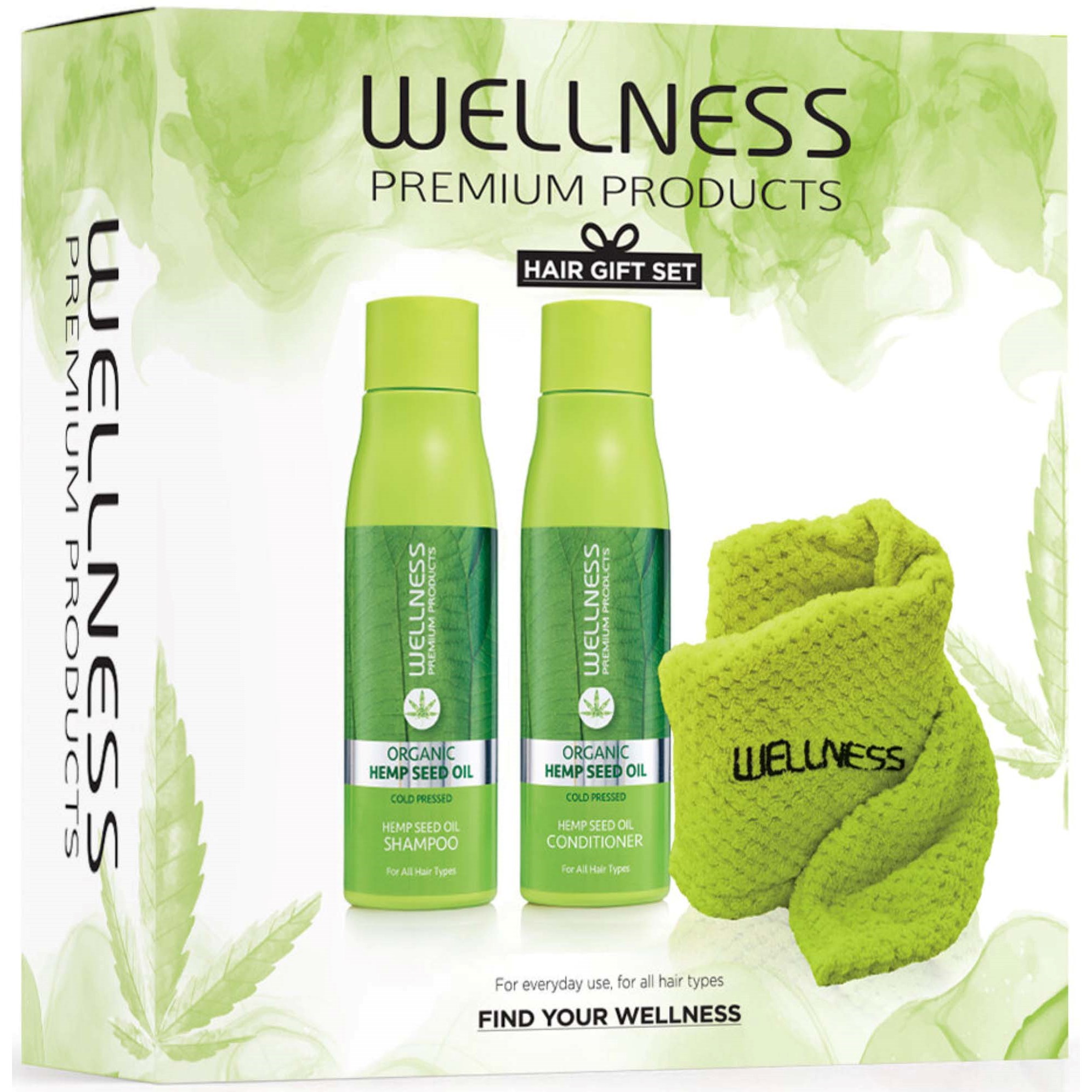 Wellness Premium Products Intensive Set (Shampoo 500 ml, Conditio