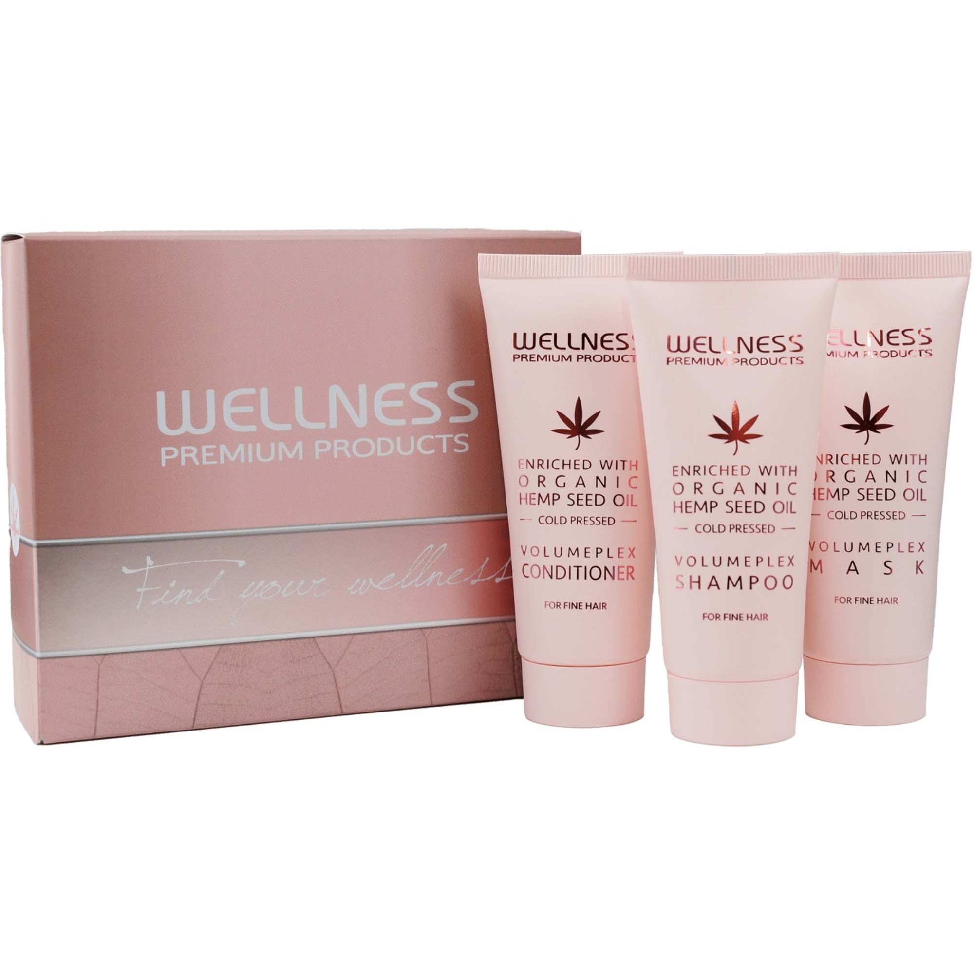 Wellness Premium Products VolumePLEX Travel Set (Shampoo 50 ml, C