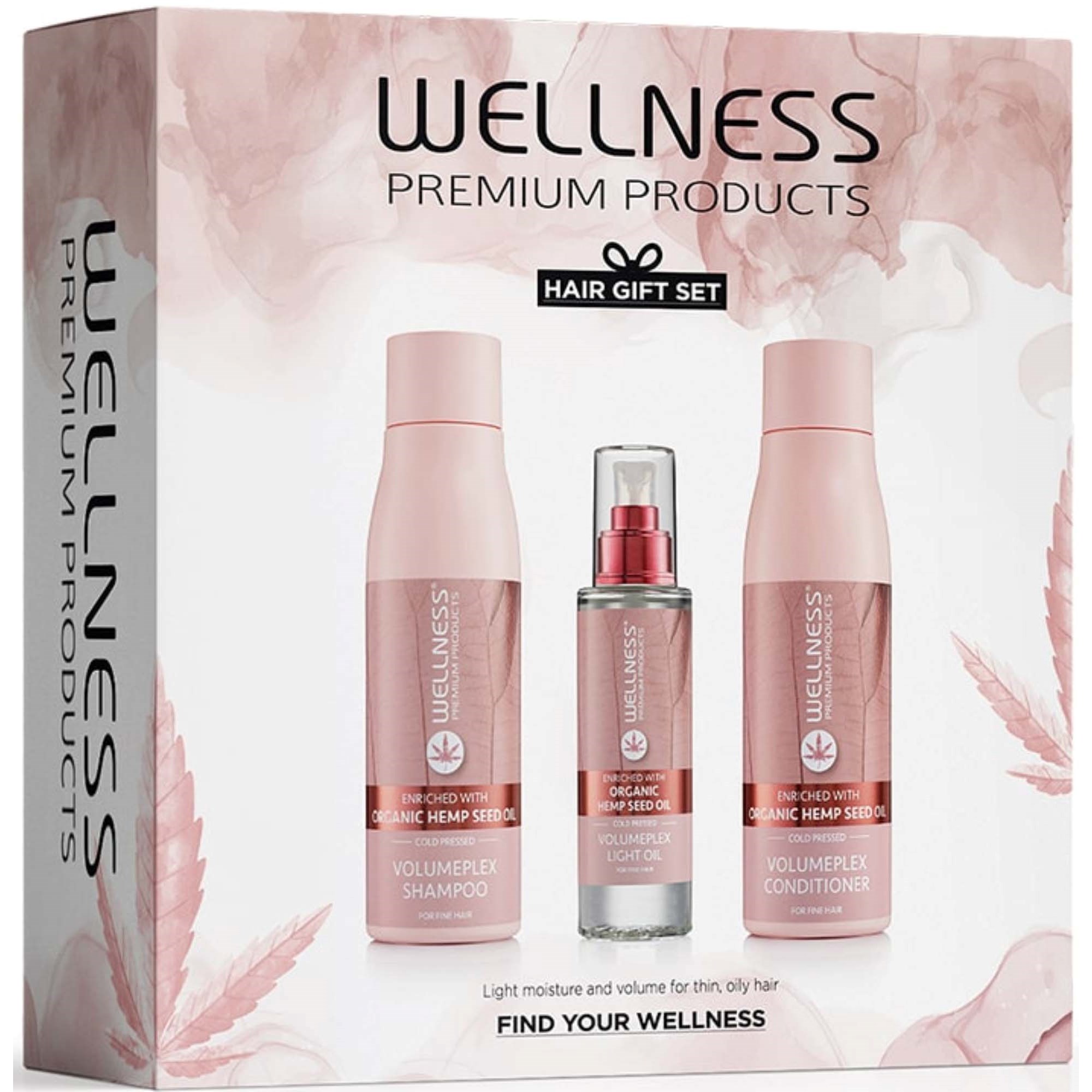 Wellness Premium Products VolumePLEX Set (Shampoo 500 ml, Conditi