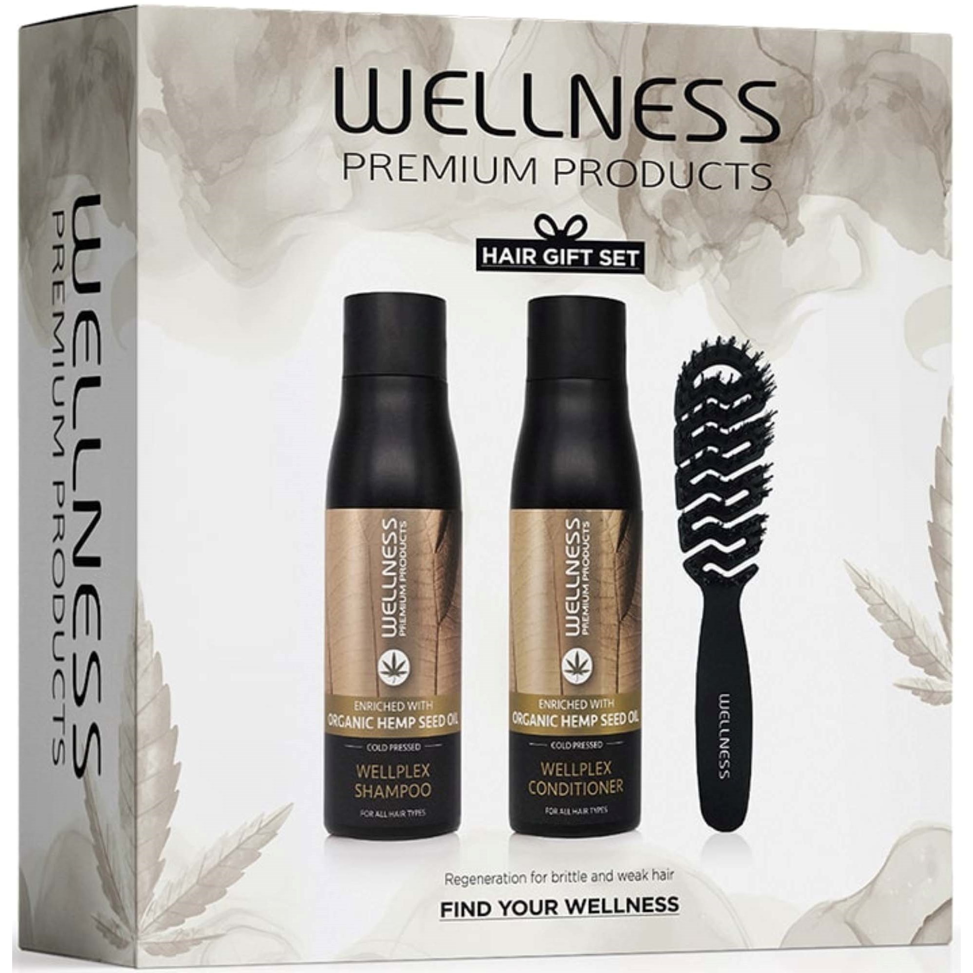 Wellness Premium Products Wellplex Set (Shampoo 500 ml, Condition