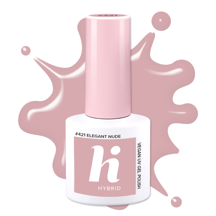 Hi Hybrid UV Gel Polish Elegant Nude #421 5ml