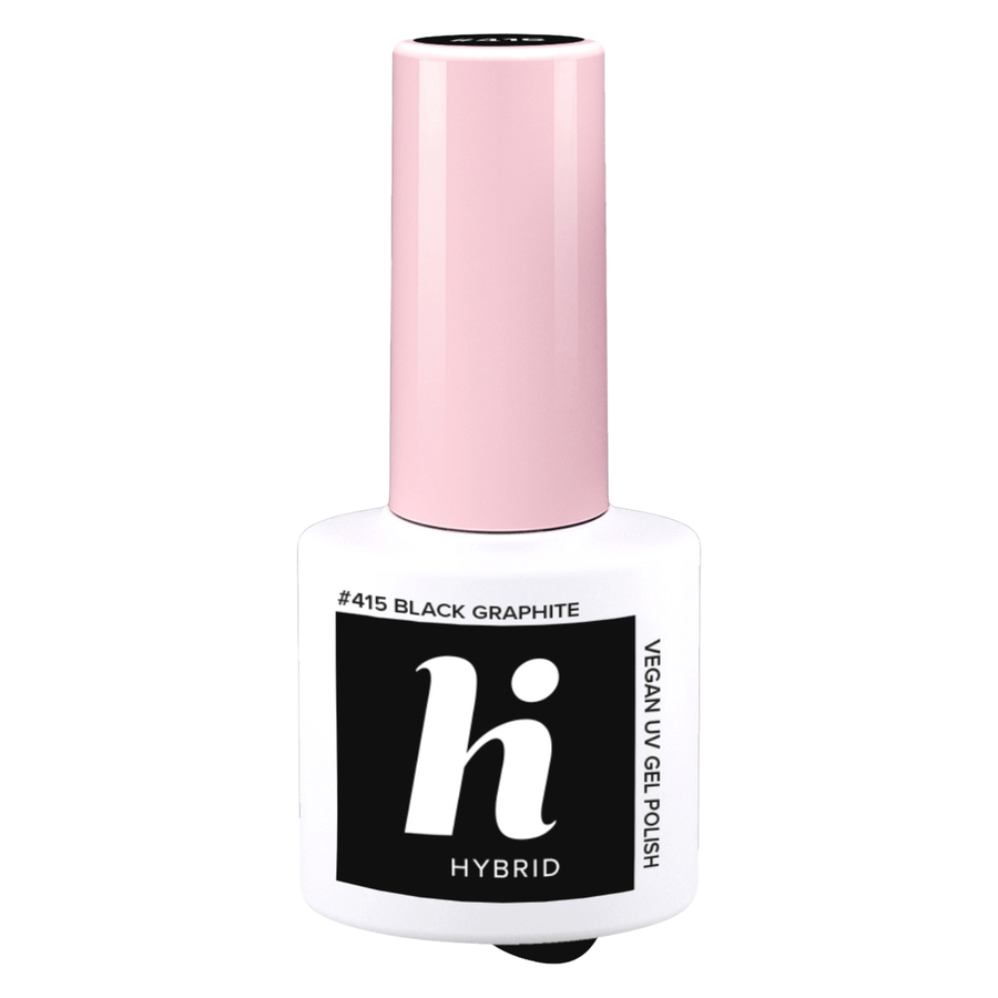 Hi Hybrid #415 Date UV Gel Polish Black Graphite #415 5ml