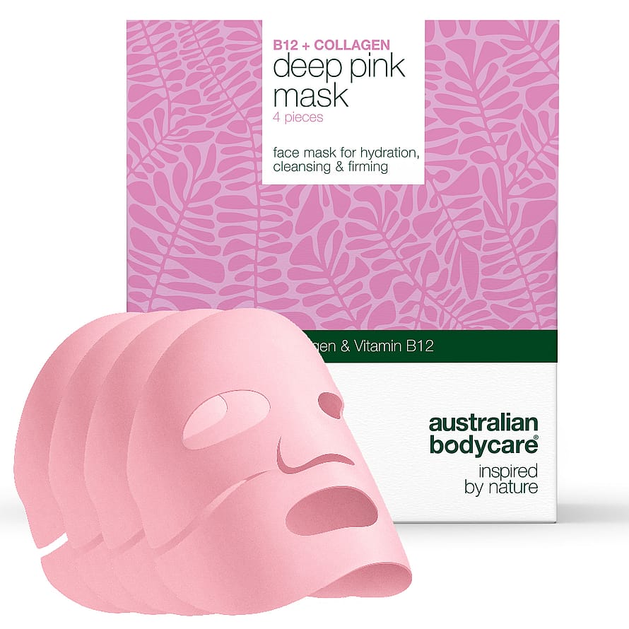 Vitamin B12 + Collagen Facial Mask 4 pcs