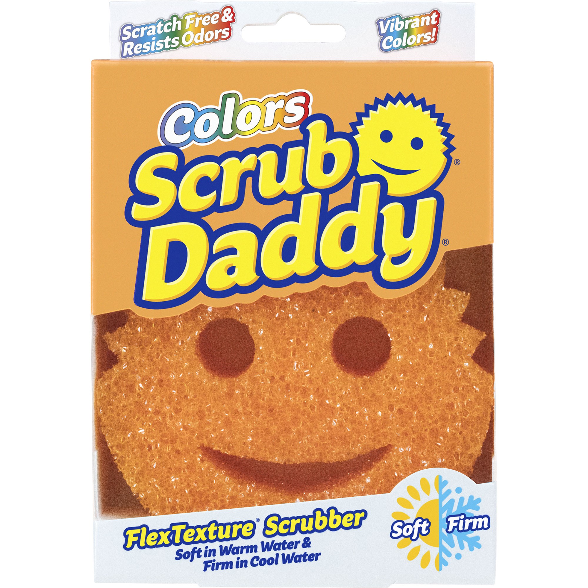 Scrub Daddy Colors FlexTexture Scrubber Orange
