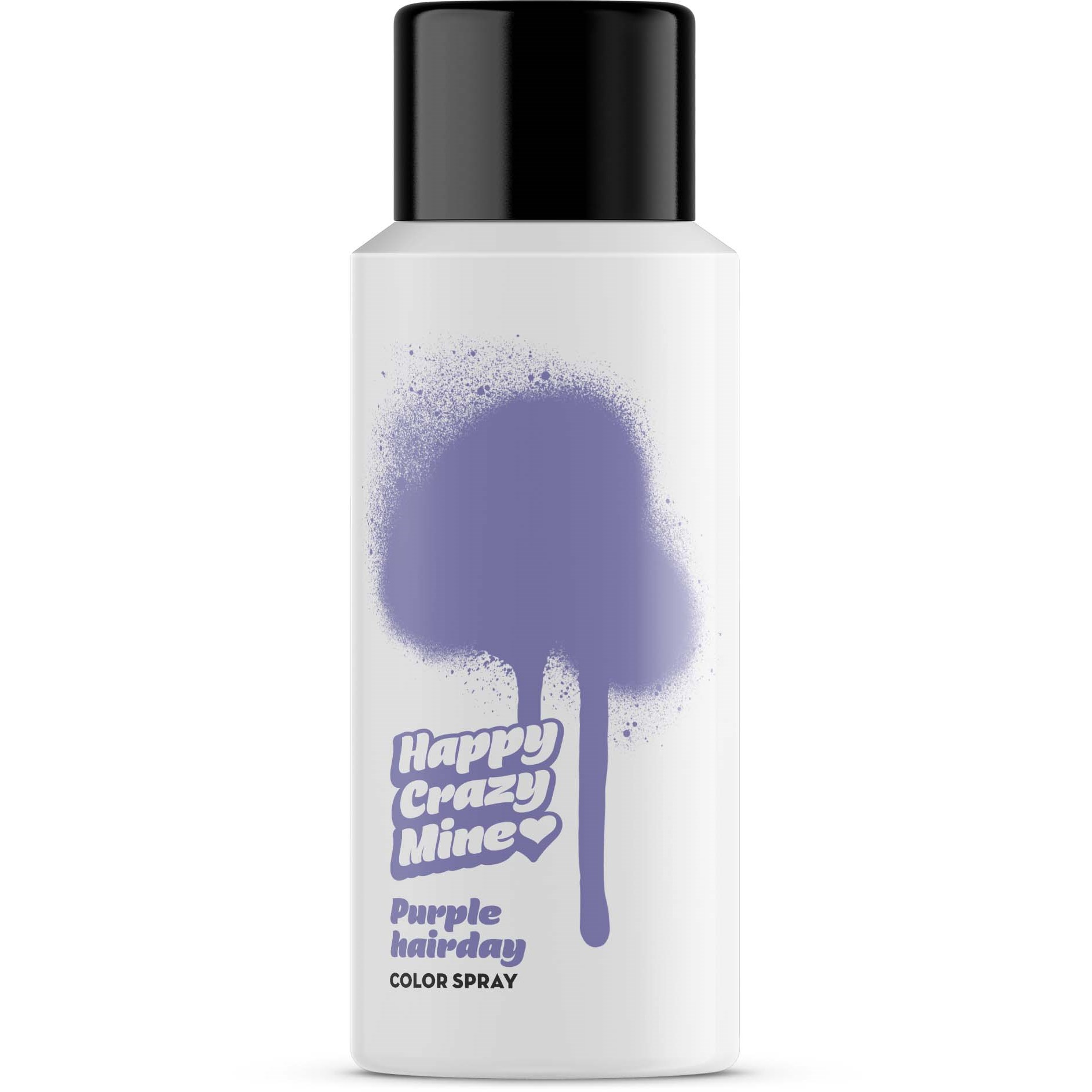Happy Crazy Mine Color Spray Purple Hairday 100ml