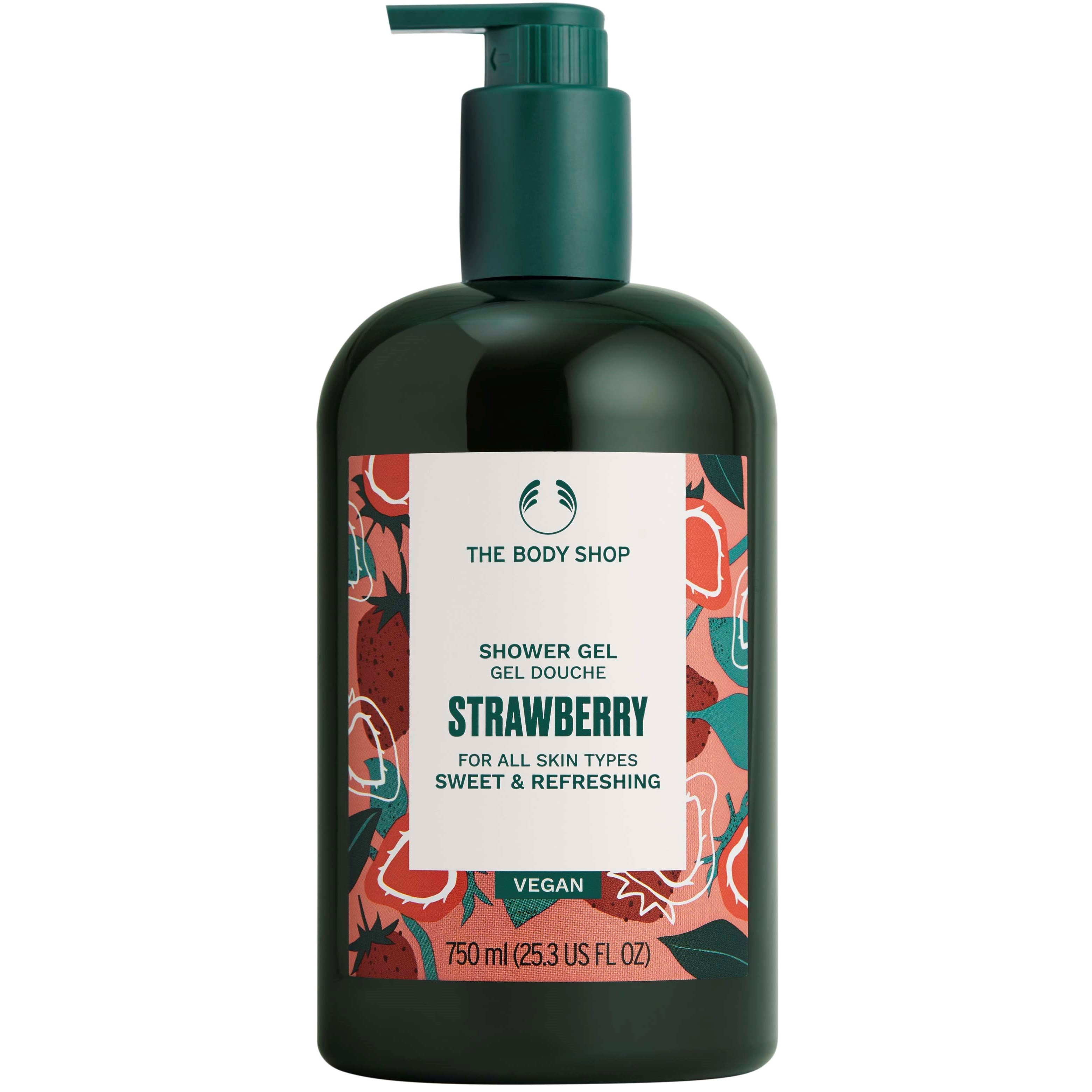 The Body Shop Strawberry Shower Gel 750 ml